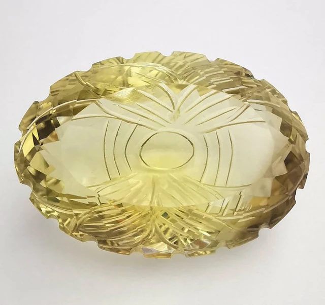 No reserve price Citrine - 75.04 ct - Antwerp Laboratory...