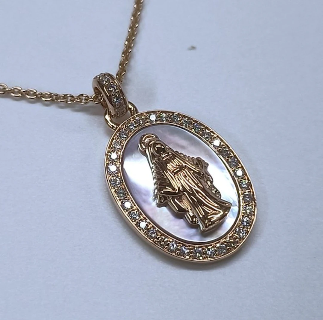 Crivelli - Necklace with pendant - 18 kt. Yellow gold