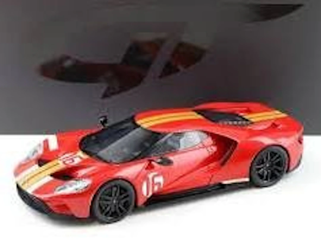 GT Spirit 1:18 - Model sports car - Ford GT Heritage Edition