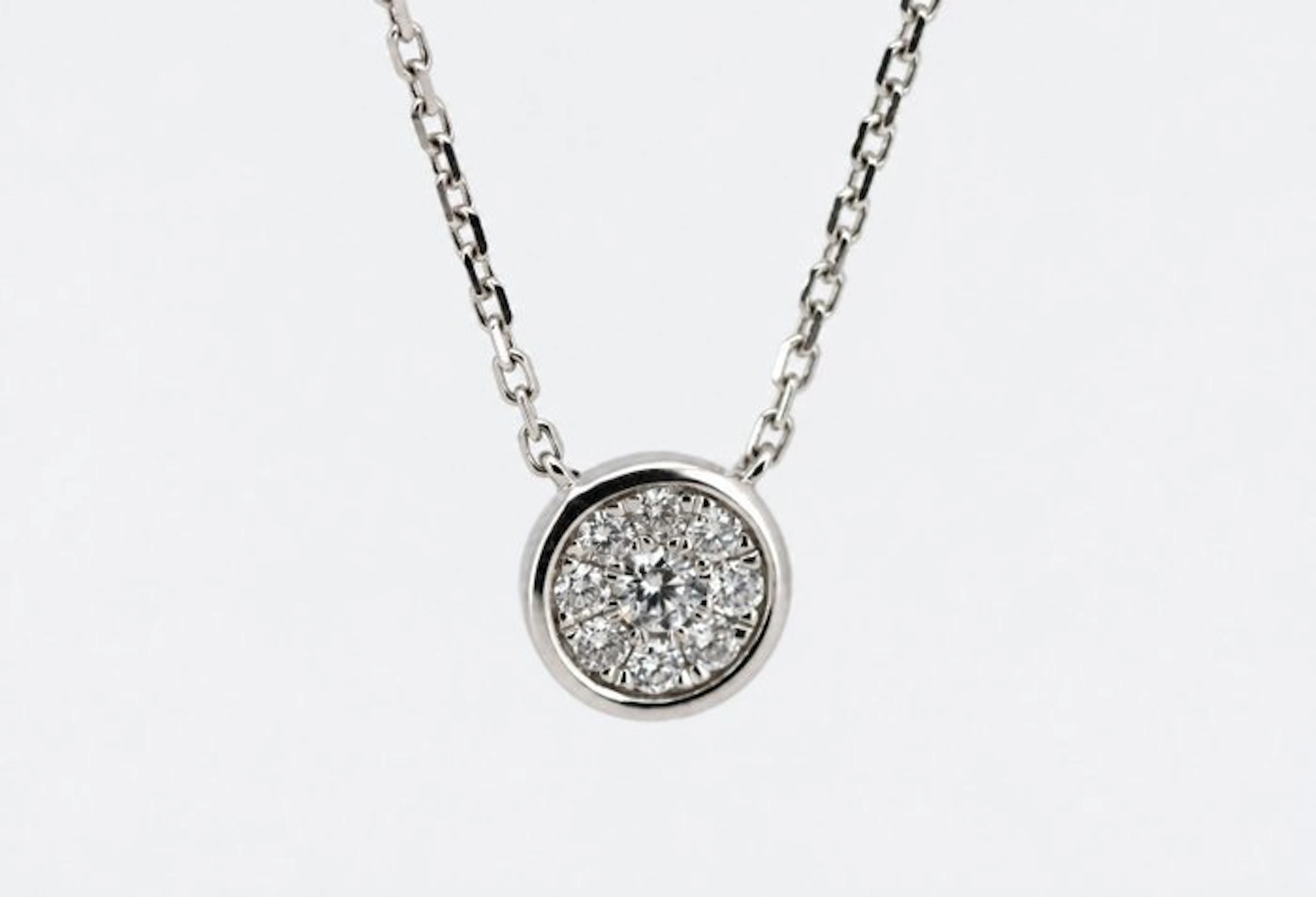 Necklace with pendant - 18 kt