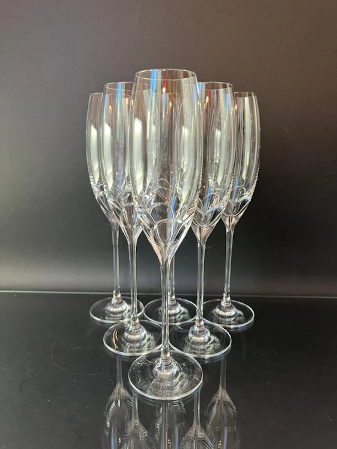 Nachtmann - Drinking set (6) - Crystal - champagne flute