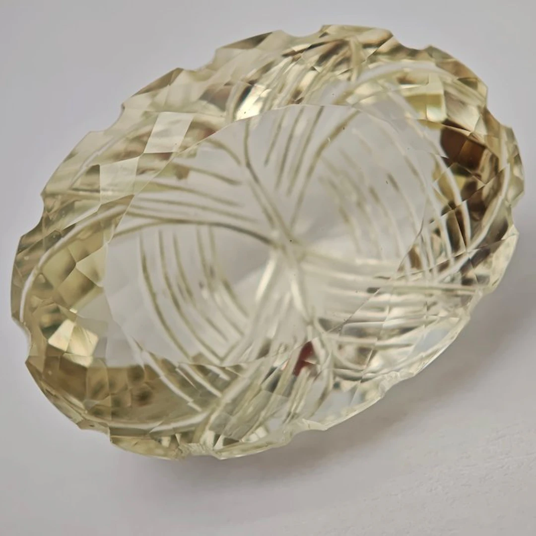 No reserve price Citrine - 57.19 ct - Antwerp Laboratory...