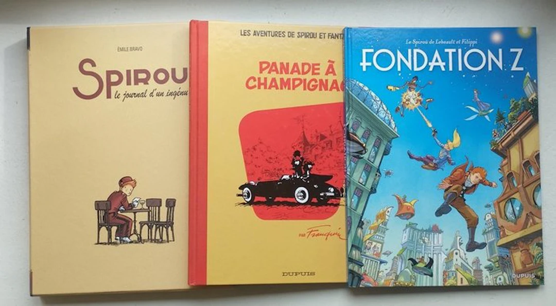 Spirou et Fantasio - 4x C + coffret - EO/Ré - 4 Album - 2006/2018