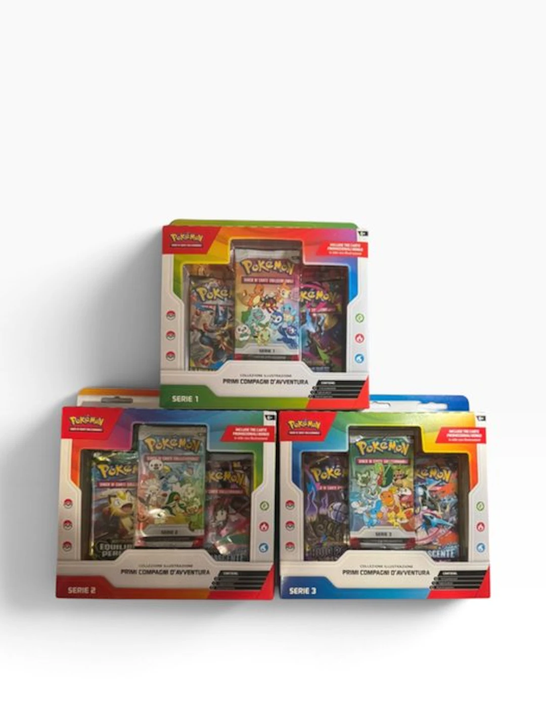 Pokémon - 3 Sealed box - Various sets
