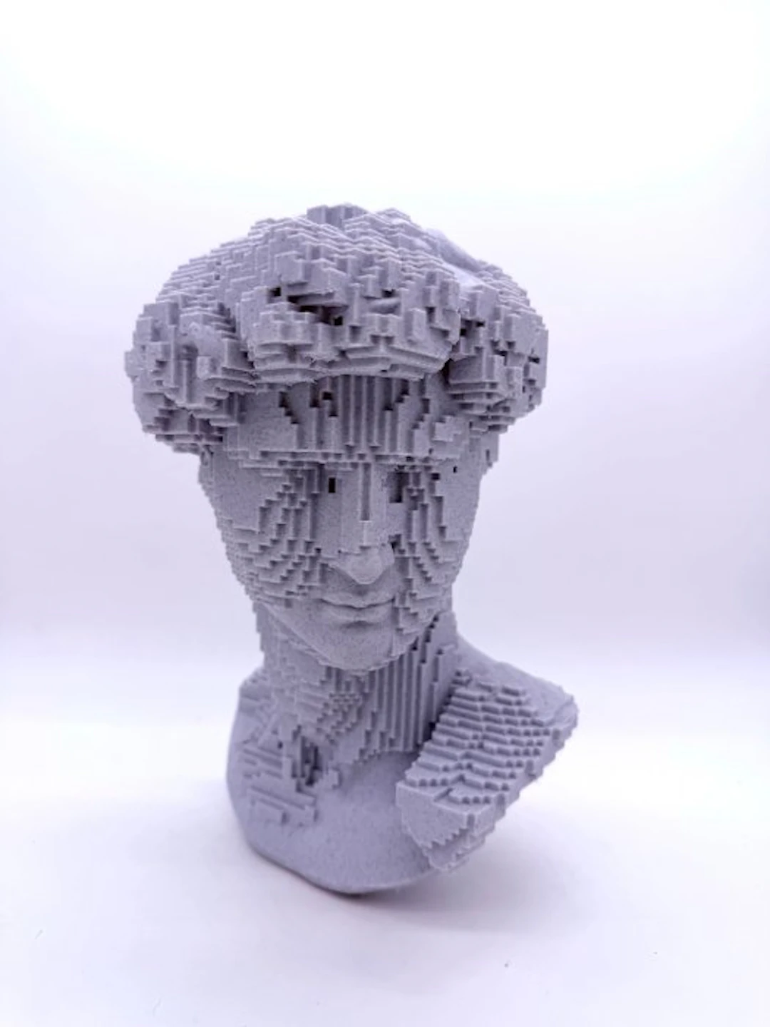 PYTHIA - Bust, Pixelated David - 25 cm - Plastic - 2026