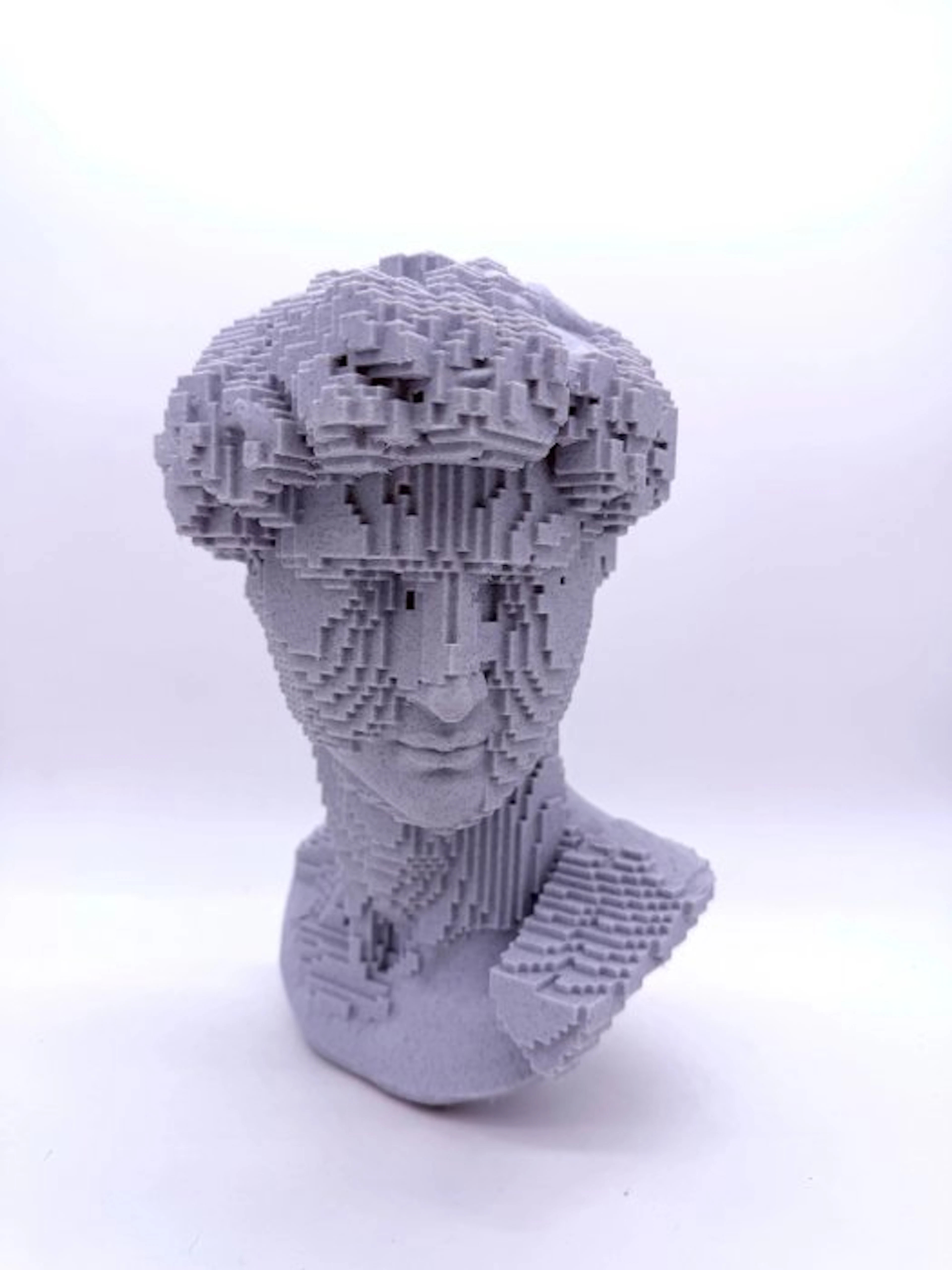 PYTHIA - Bust, Pixelated David - 25 cm - Plastic - 2026