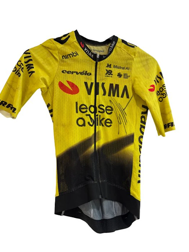 Team Visma | Lease a Bike - Jersey worn by Sepp Kuss - Tour de France 2026