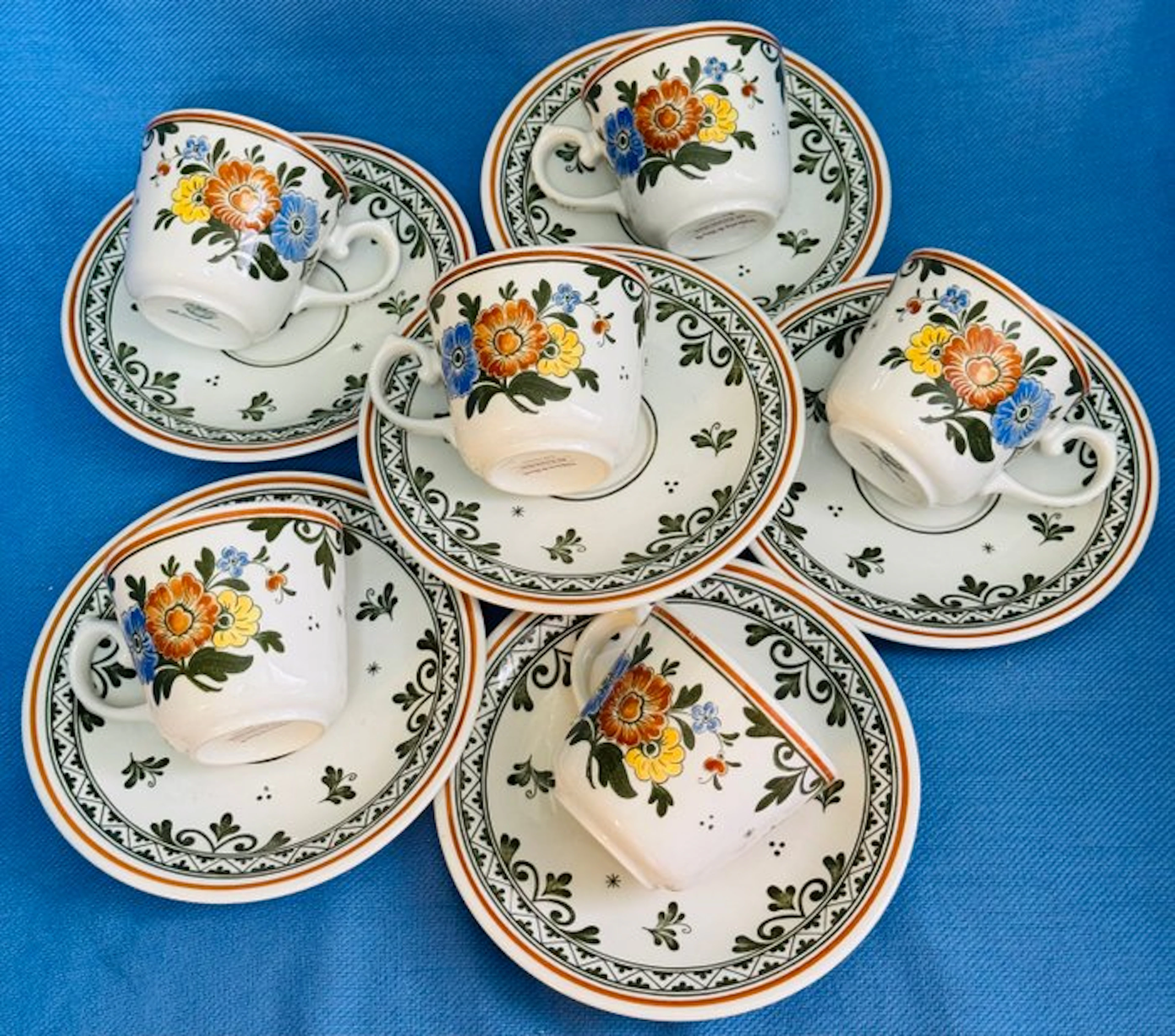 Villeroy & Boch - Cup and saucer (12) - Alt Amsterdam - Porcelain