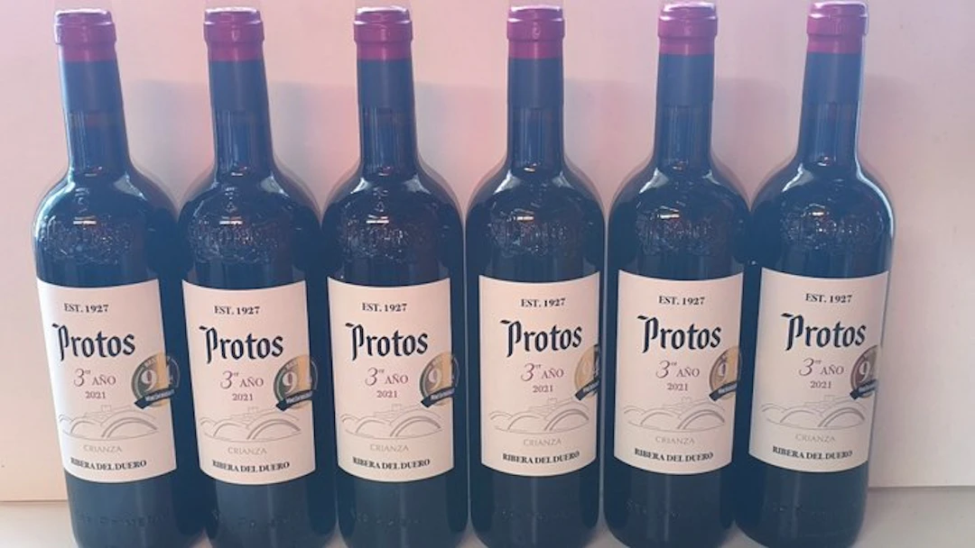 2021 Bodegas Protos, 3º Año - Ribera del Duero Crianza - 6 Bottles (0.75L)