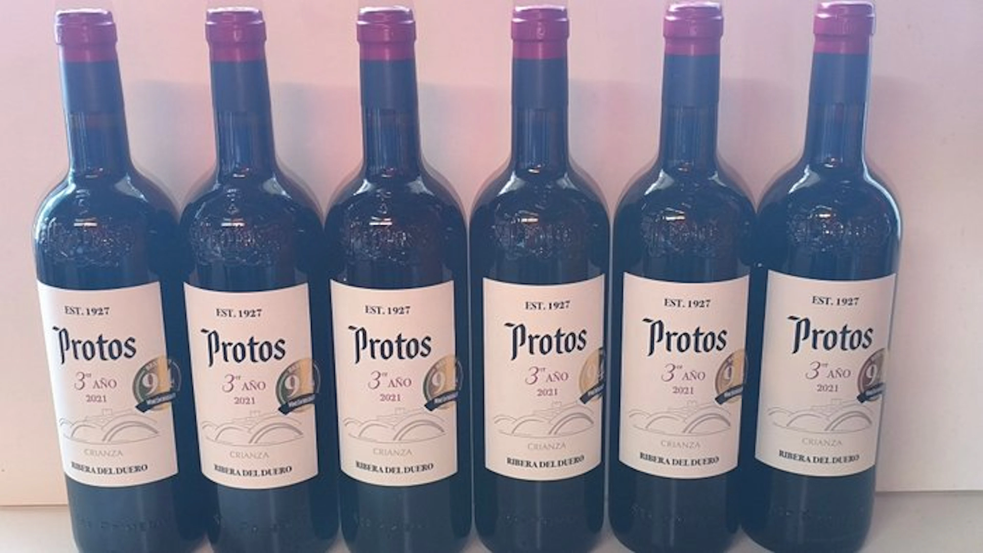 2021 Bodegas Protos, 3º Año - Ribera del Duero Crianza - 6 Bottles (0.75L)