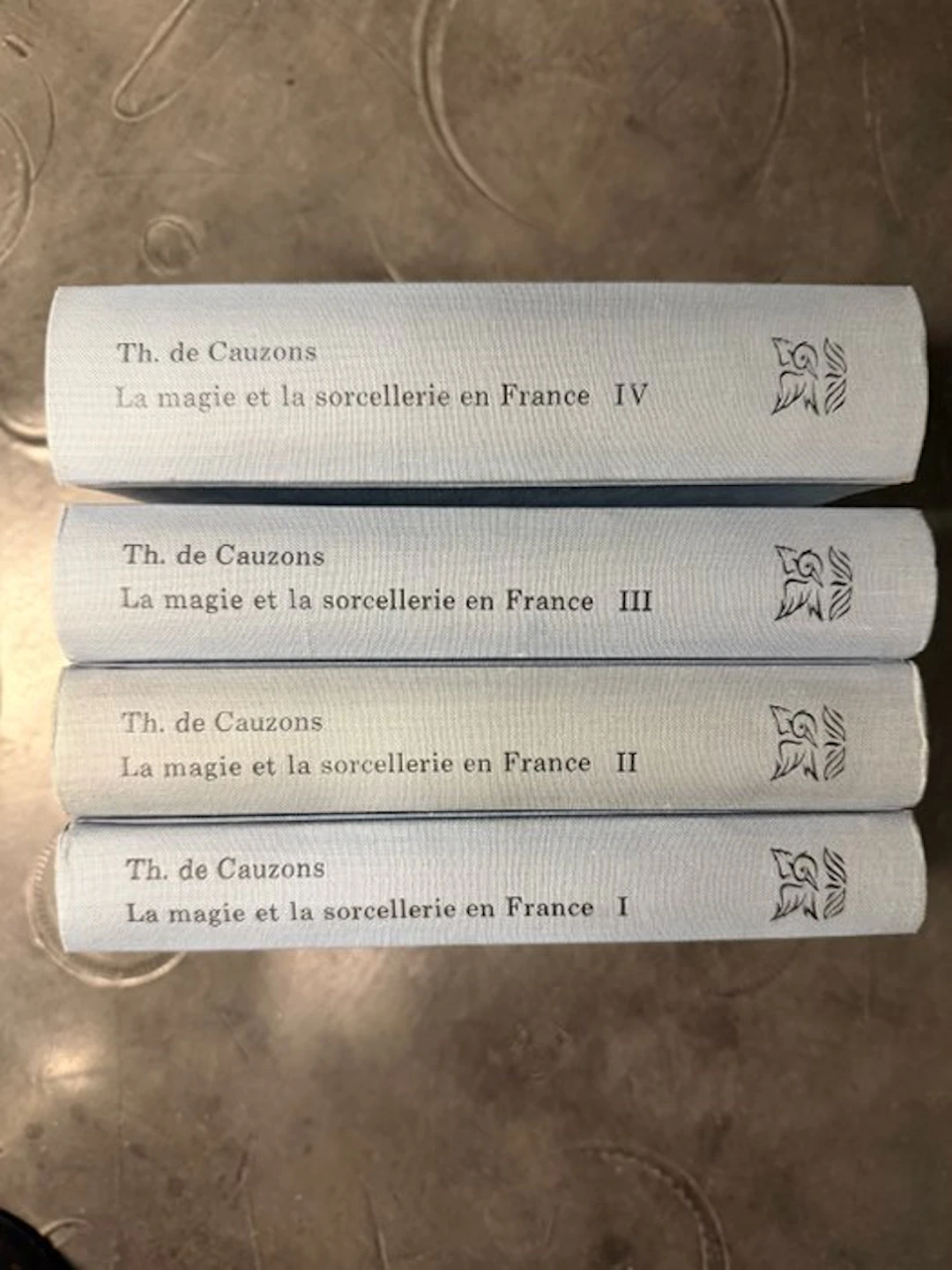 Th. de Cauzons - La magie et la sorcellerie en France - 1974