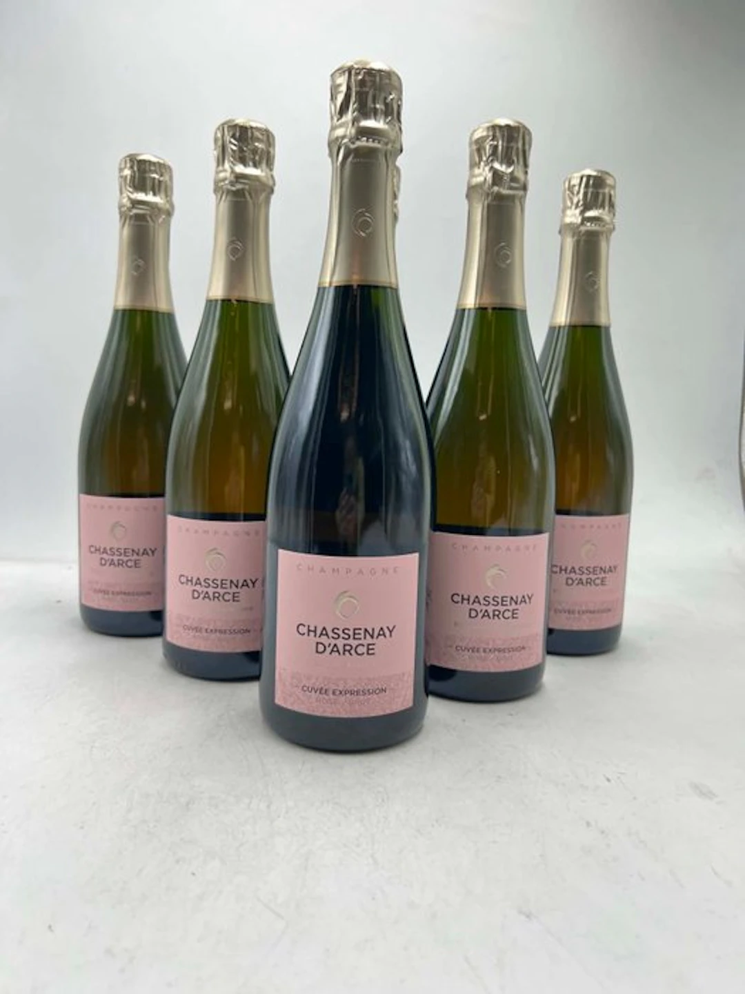 Chassenay D'Arce Cuvée Expression Rosé - Champagne Brut - 6 Bouteilles (0,75 L)