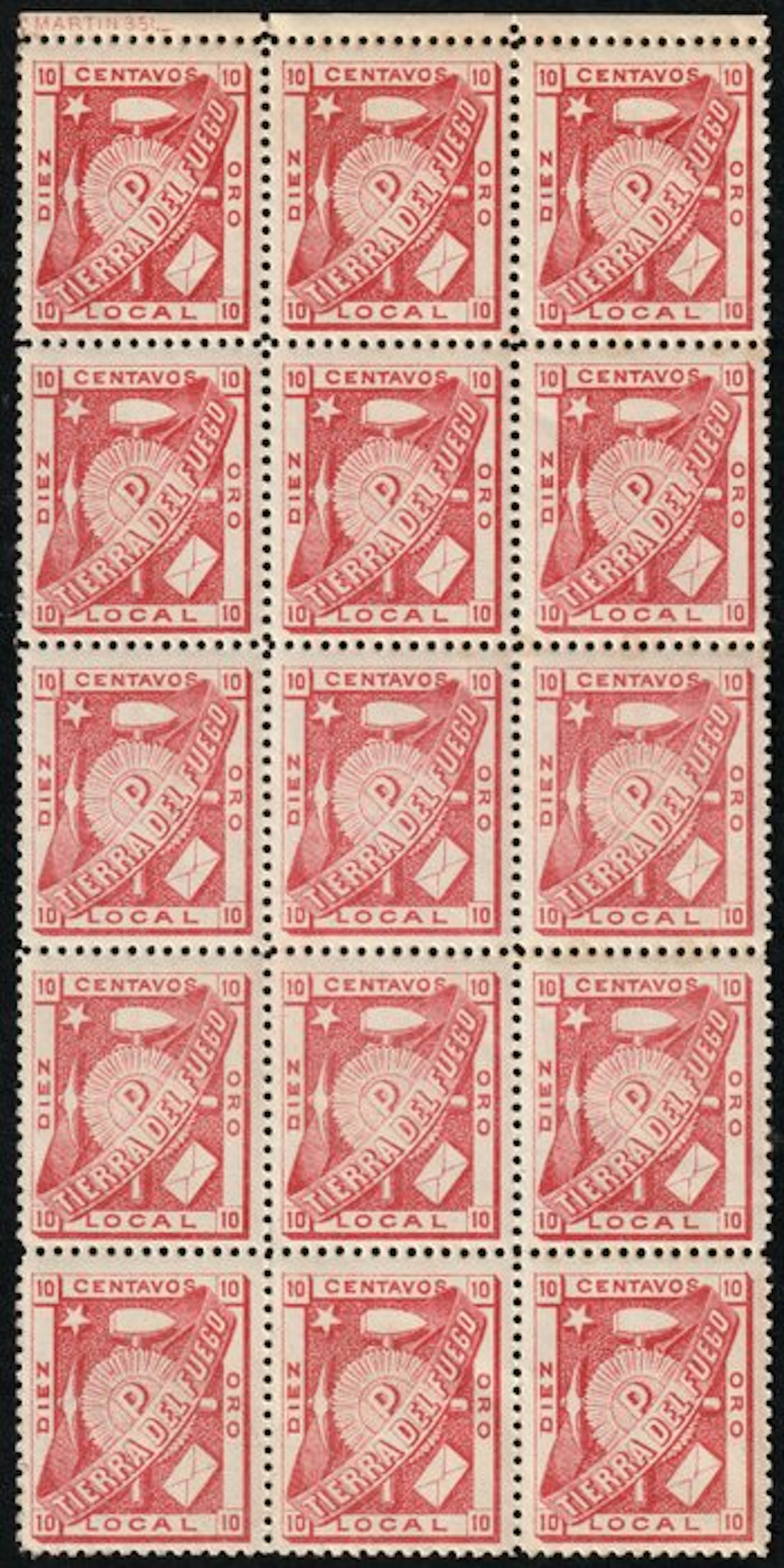 Argentina 1891 - Tiera del Fuego / Vuureiland