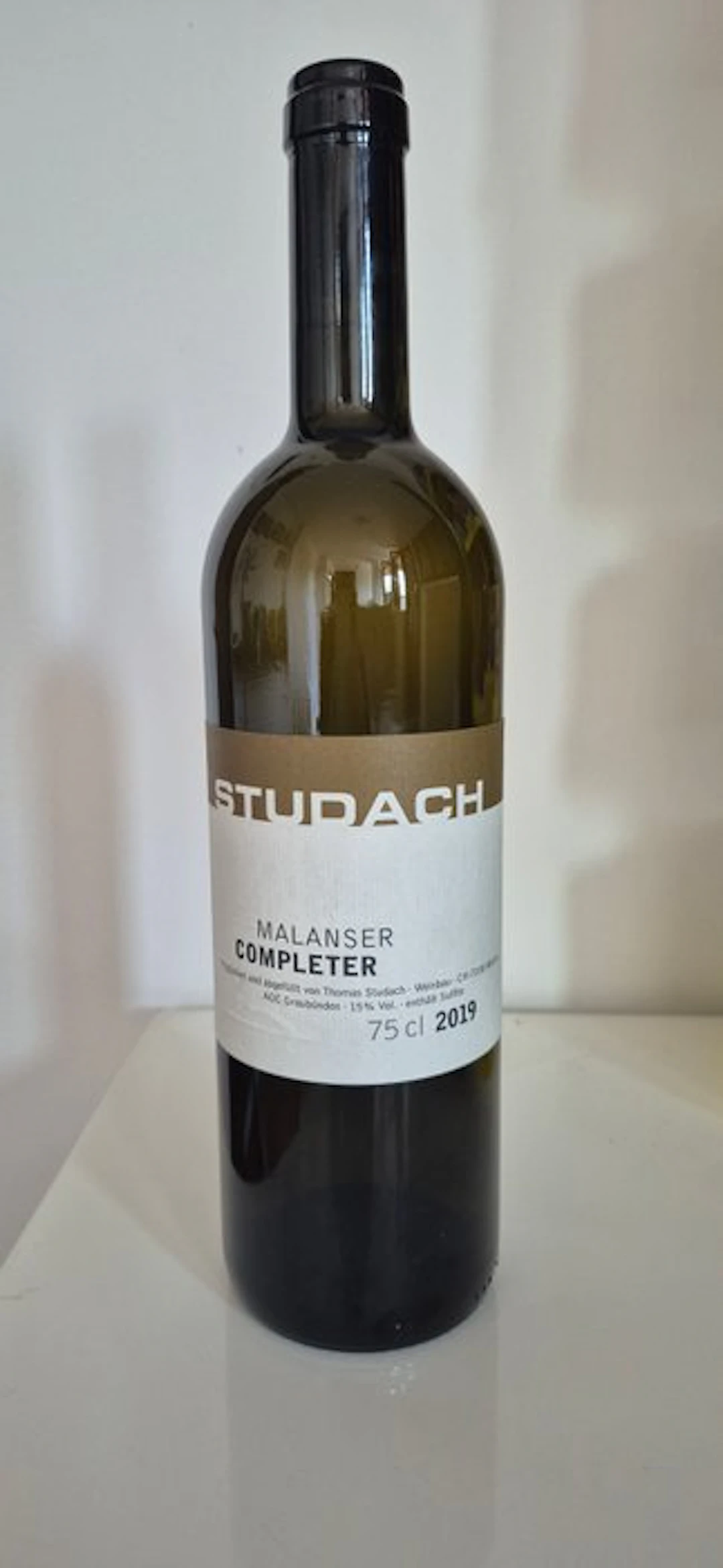 2019 Thomas Studach Completer - Malanser - 1 Bottle (0.75L)