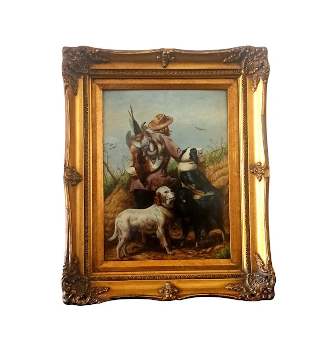 Scuola Britannica - Panel - Wood - driven hunt