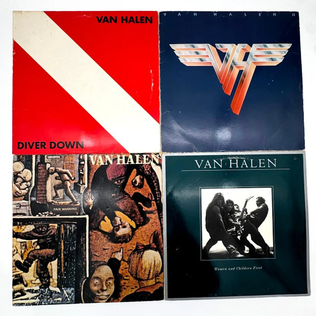 Van Halen - 4 great albums from Van Halen - Multiple titles - LP - 1979