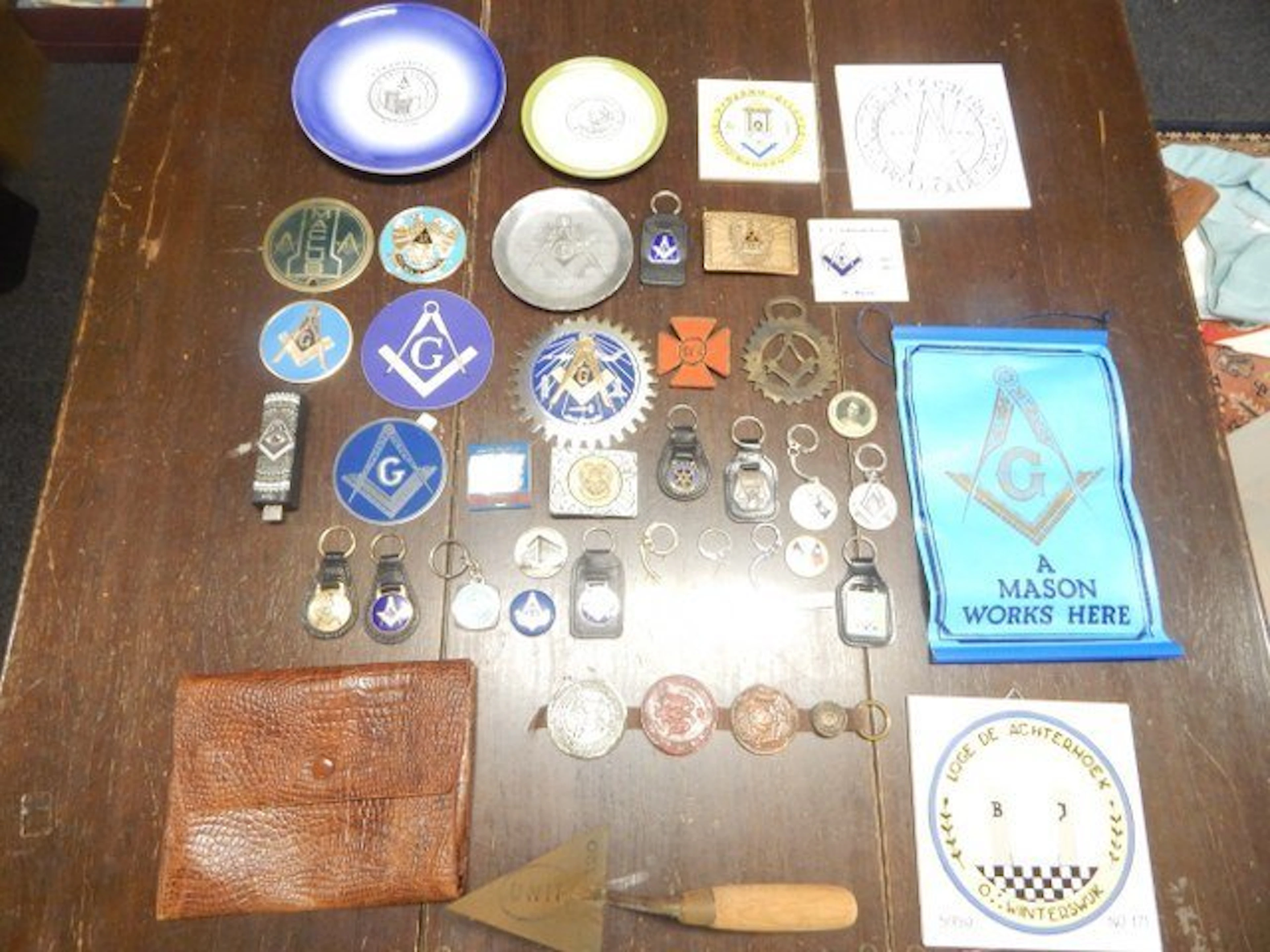 Unknown - Badge - masonic franc maconnerie collection curiosa - 20th - late