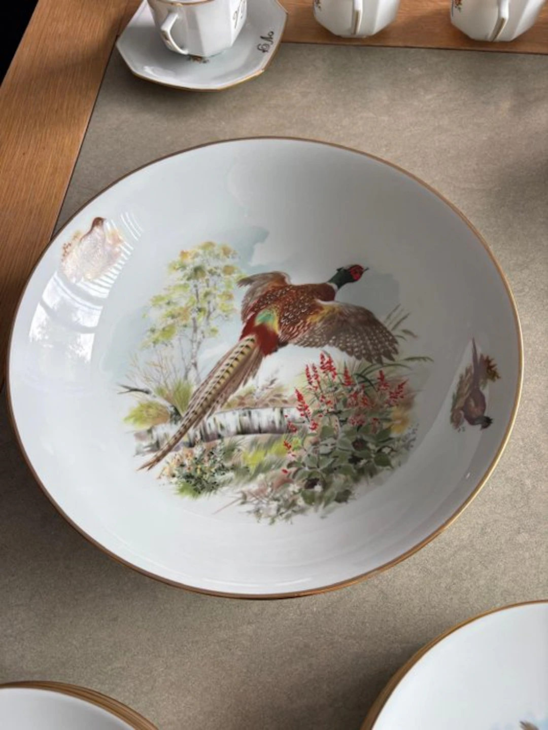 Domino Limoges - Table service for 12 (12) - Porcelain