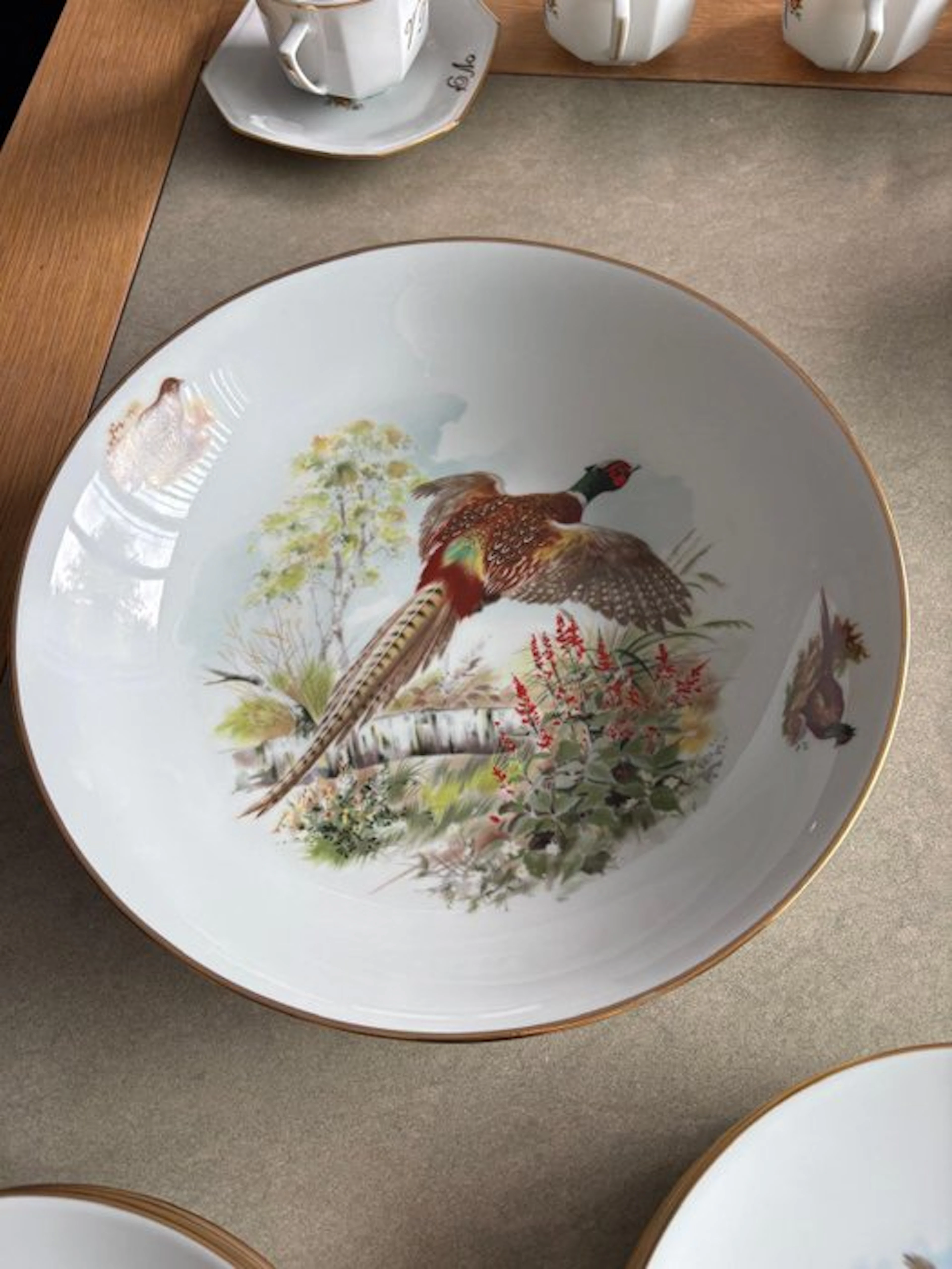 Domino Limoges - Table service for 12 (12) - Porcelain