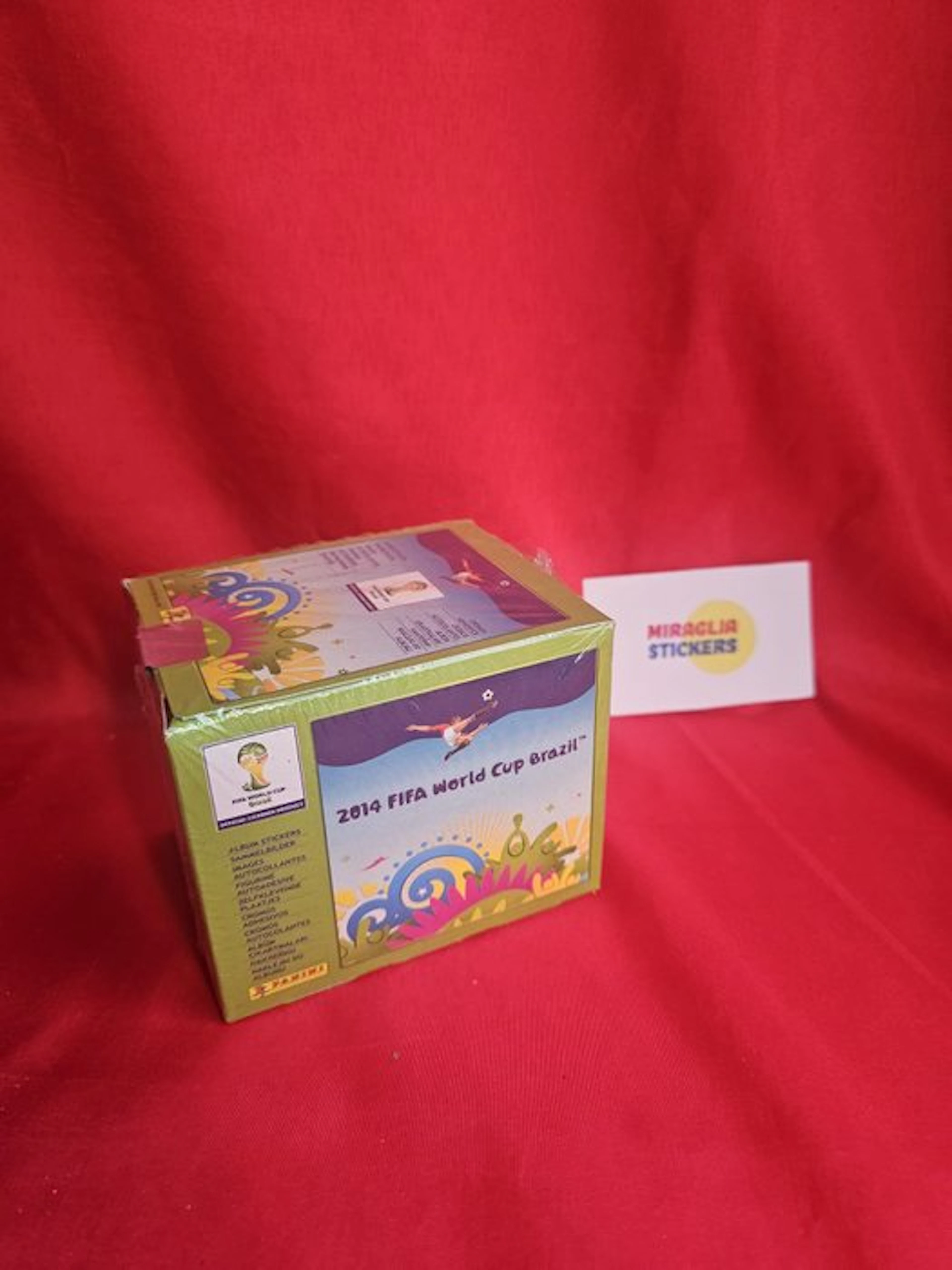 2014, brasil world cup Panini Booster box - Excellent (EX)