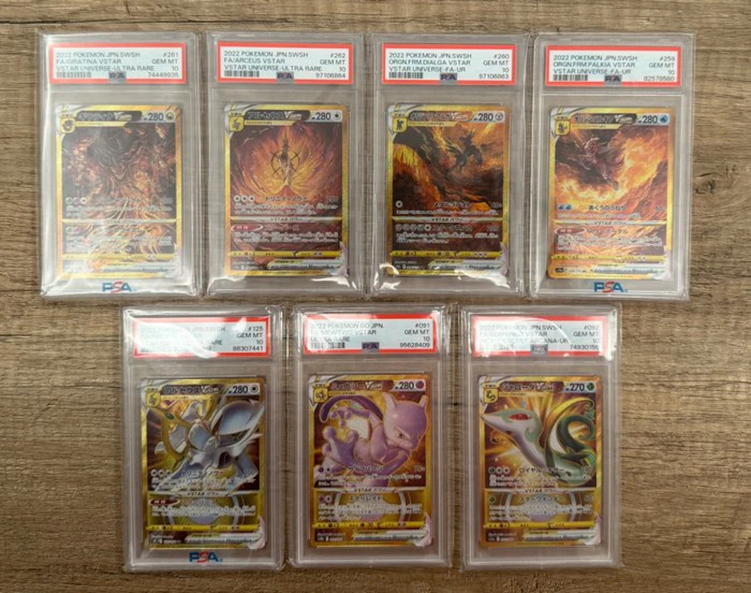 Pokémon - 7 Graded card - Giratina
