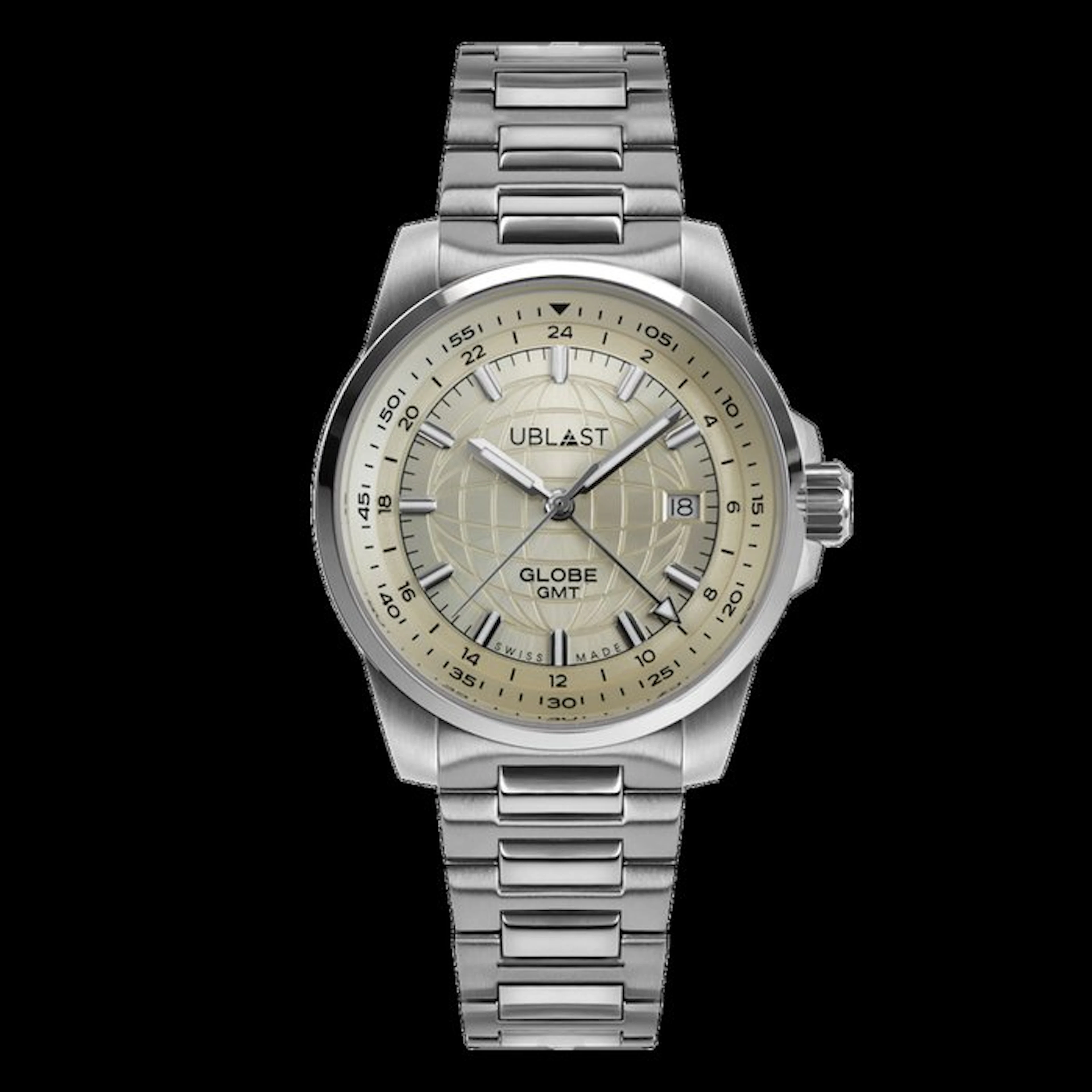 Ublast - Globe GMT - Swiss Made - REF.UBGLO40CHA - Ltd Edition - Men - 2026