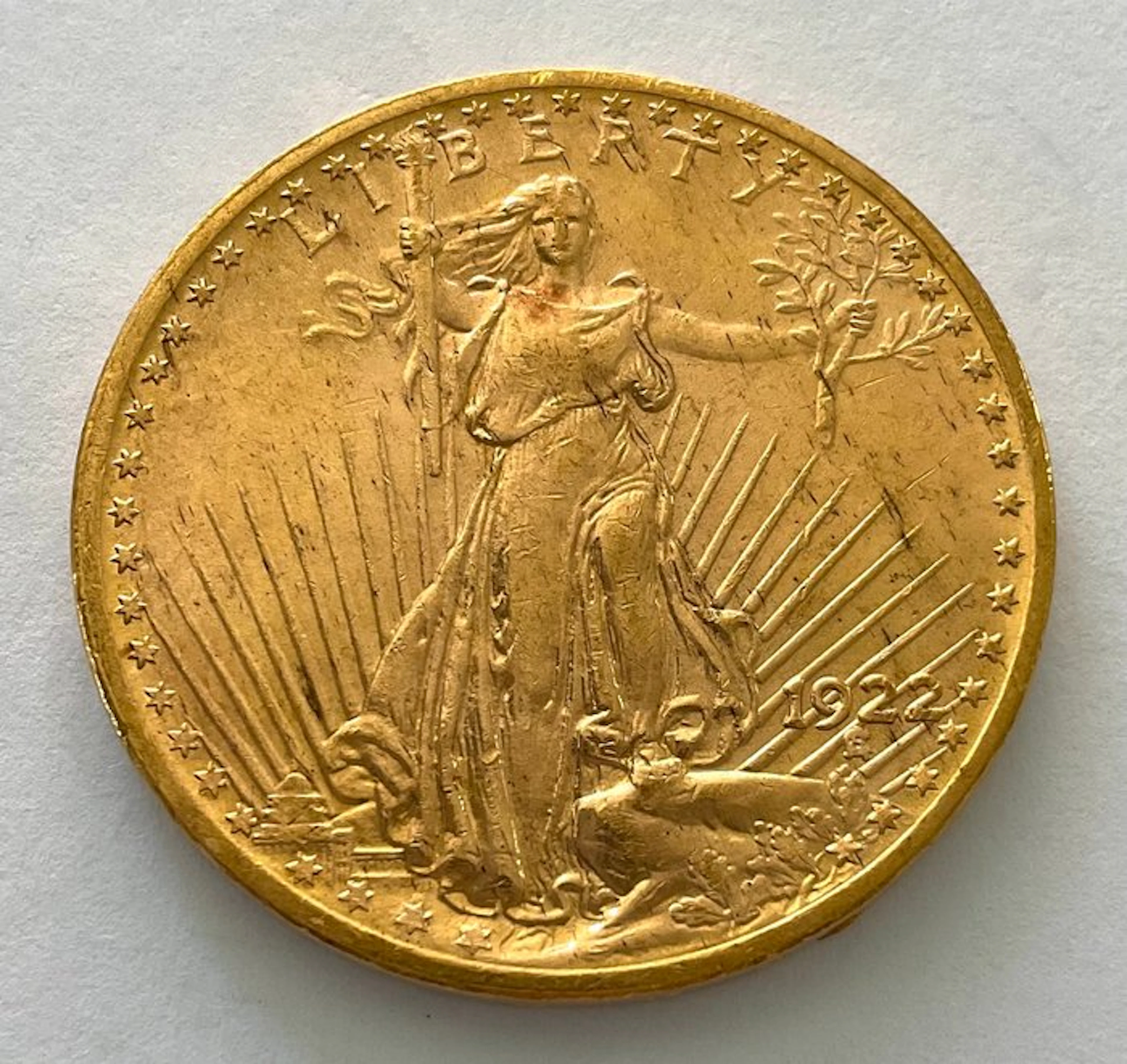 United States. 20 Dollars 1922 - St. Gaudens Double Eagle