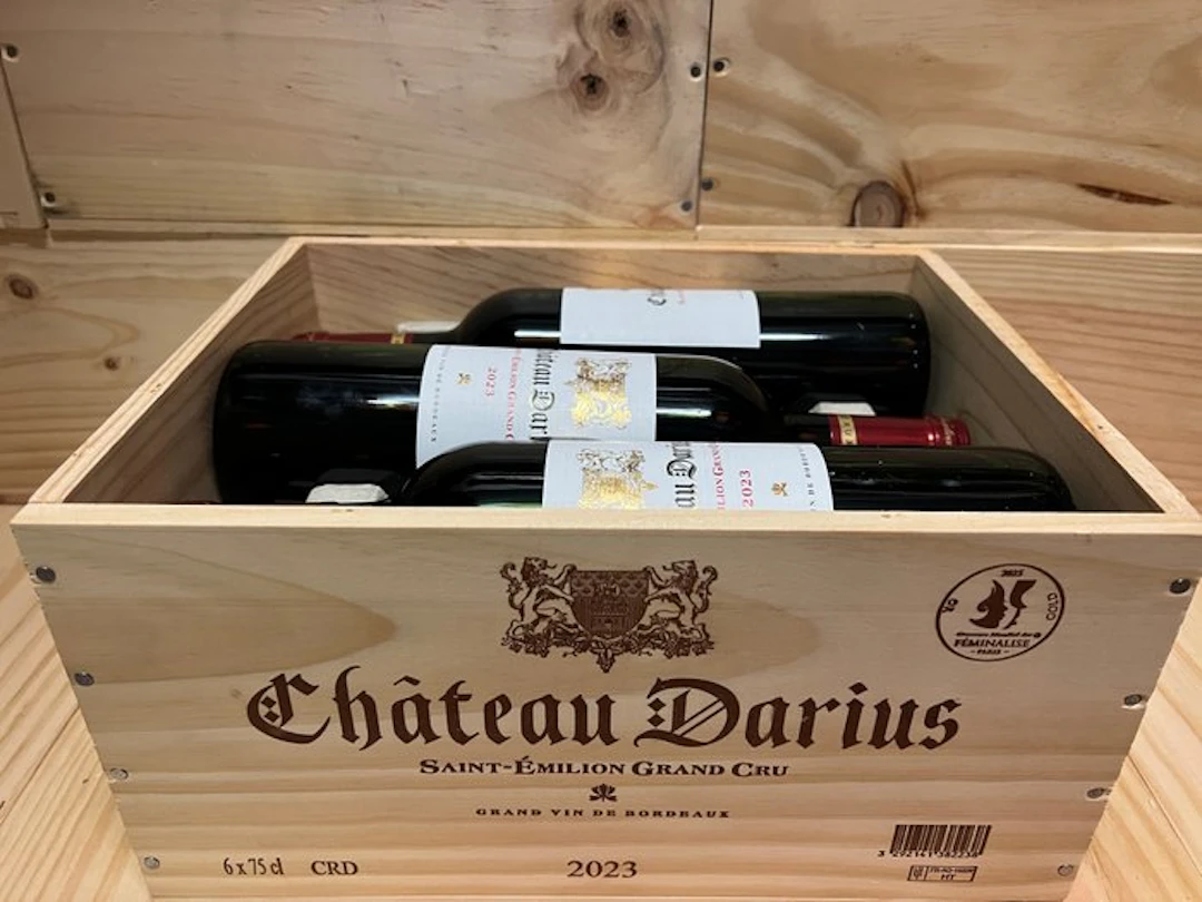 2023 Chateau Darius - Saint-Émilion Grand Cru - 6 Bottles (0.75L)
