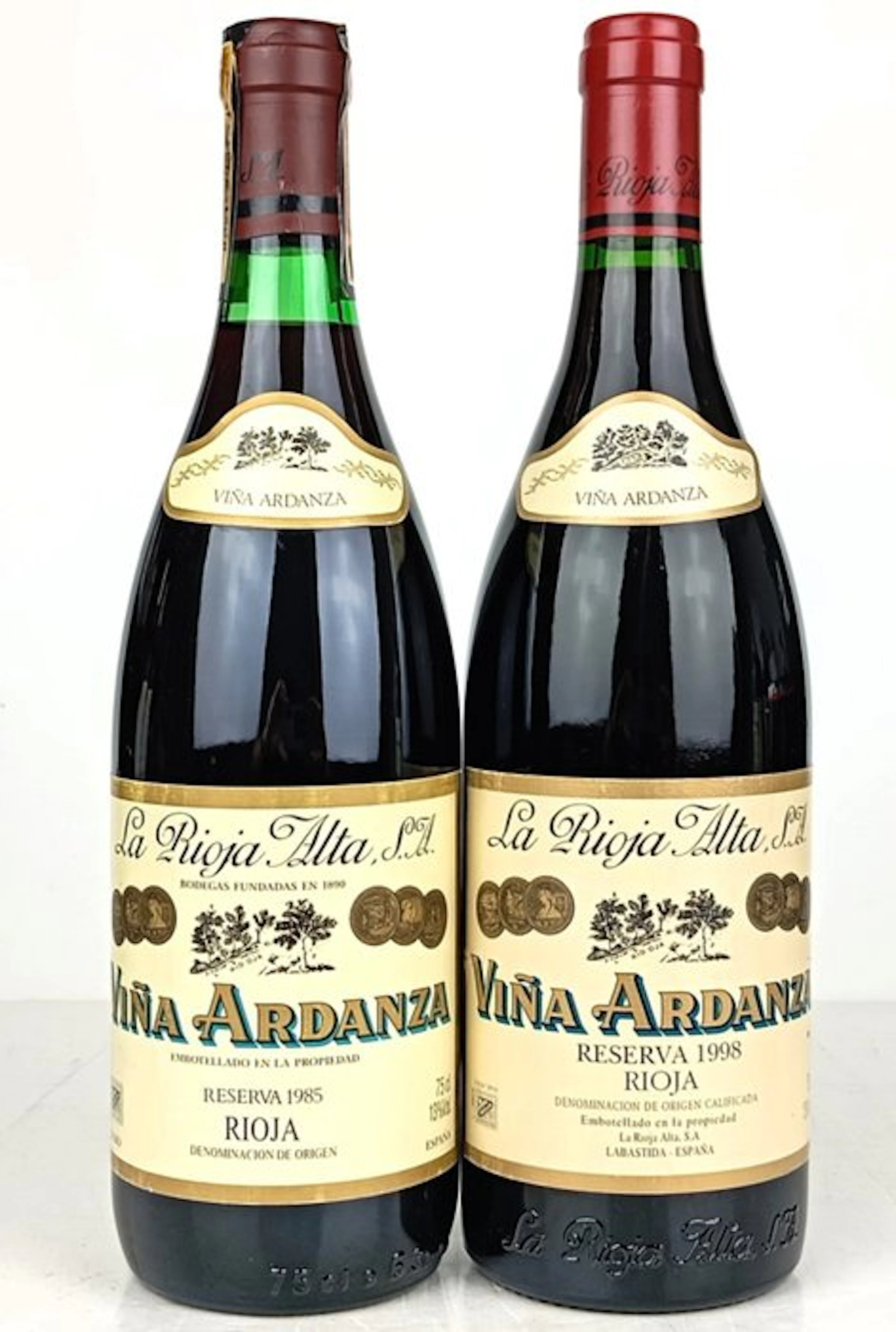 1985 La Rioja Alta, Viña Ardanza - Rioja Reserva - 2 Bottles (0.75L)