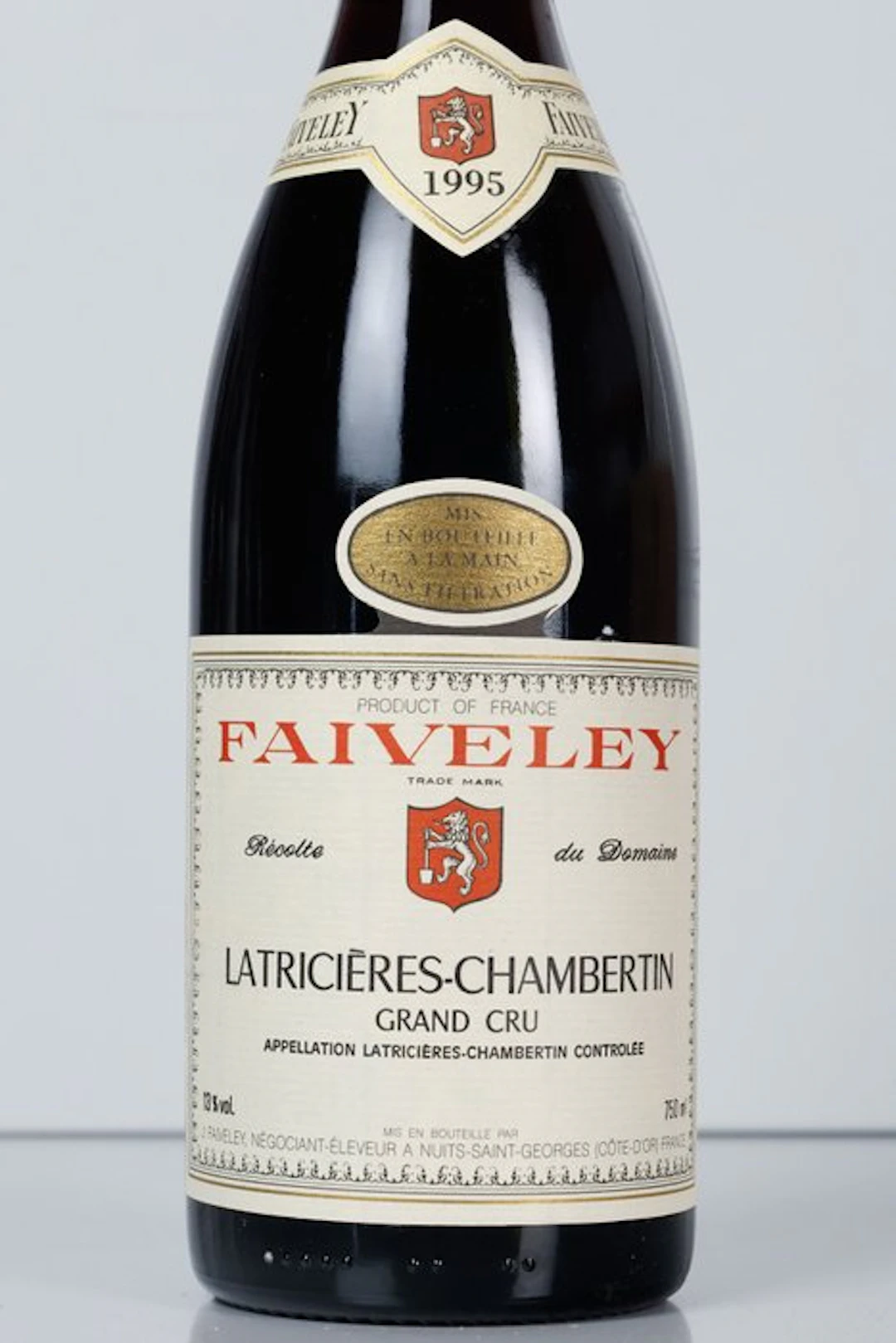 1995 Domaine Faiveley - Latricières-Chambertin Grand Cru - 1 Bottle (0.75L)