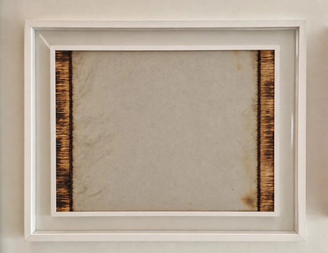 Bernard Aubertin (1934-2015) - Dessin de Feu - 1973