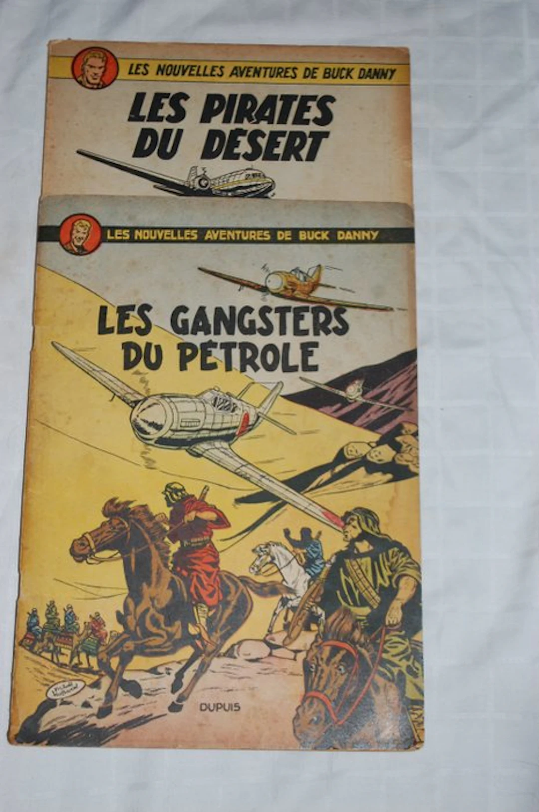 Buck Danny T8 + T9 - 2x B - 2 Album - First edition - 1952/1953