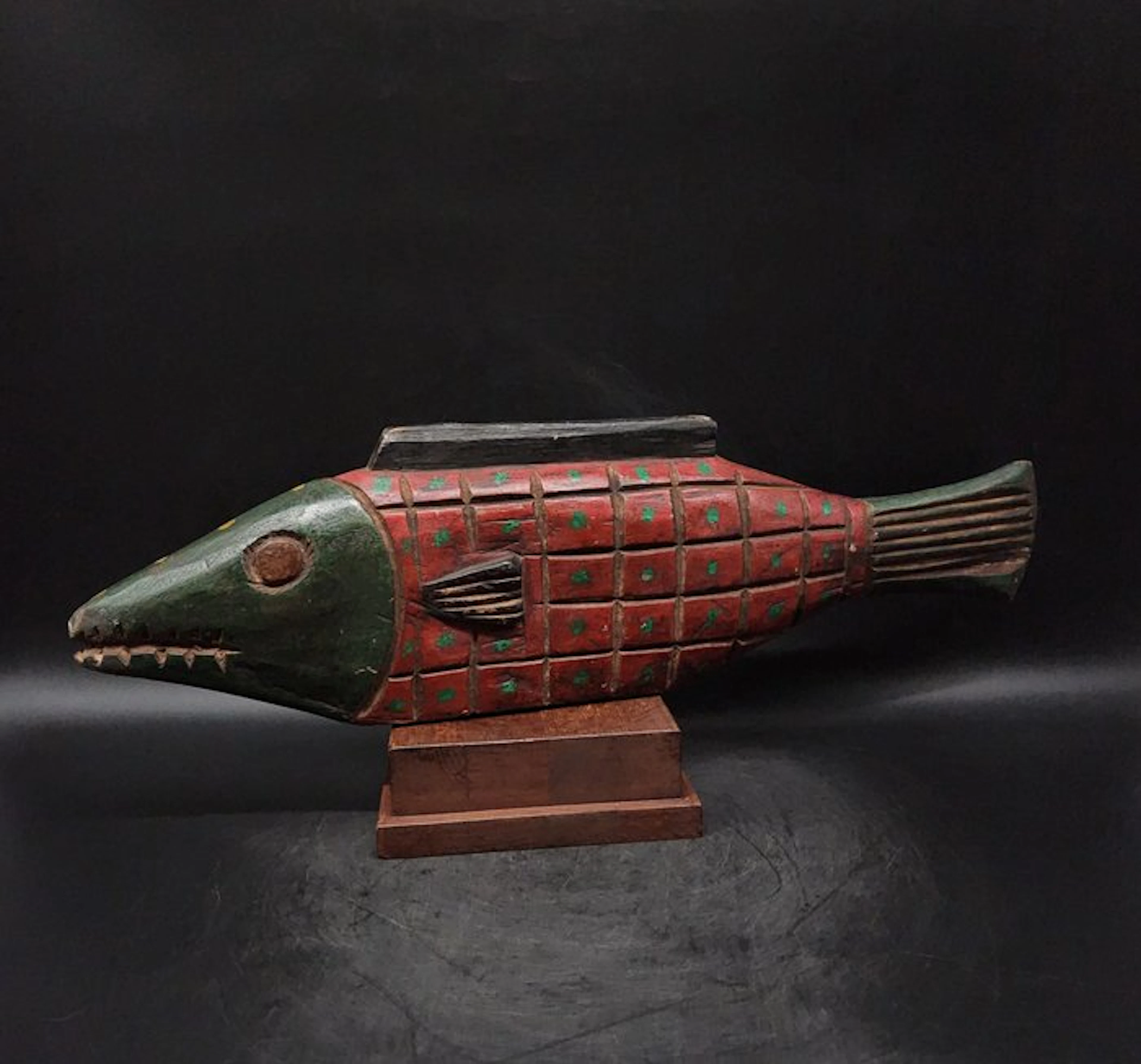 Magnifique poisson - Sculpture - Bozo - Mali (No reserve price)
