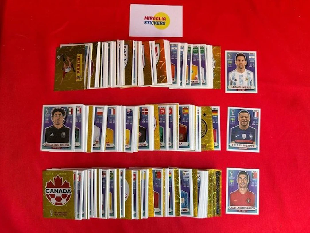 Qatar 2022 USA version White Panini Complete set - Excellent (EX)