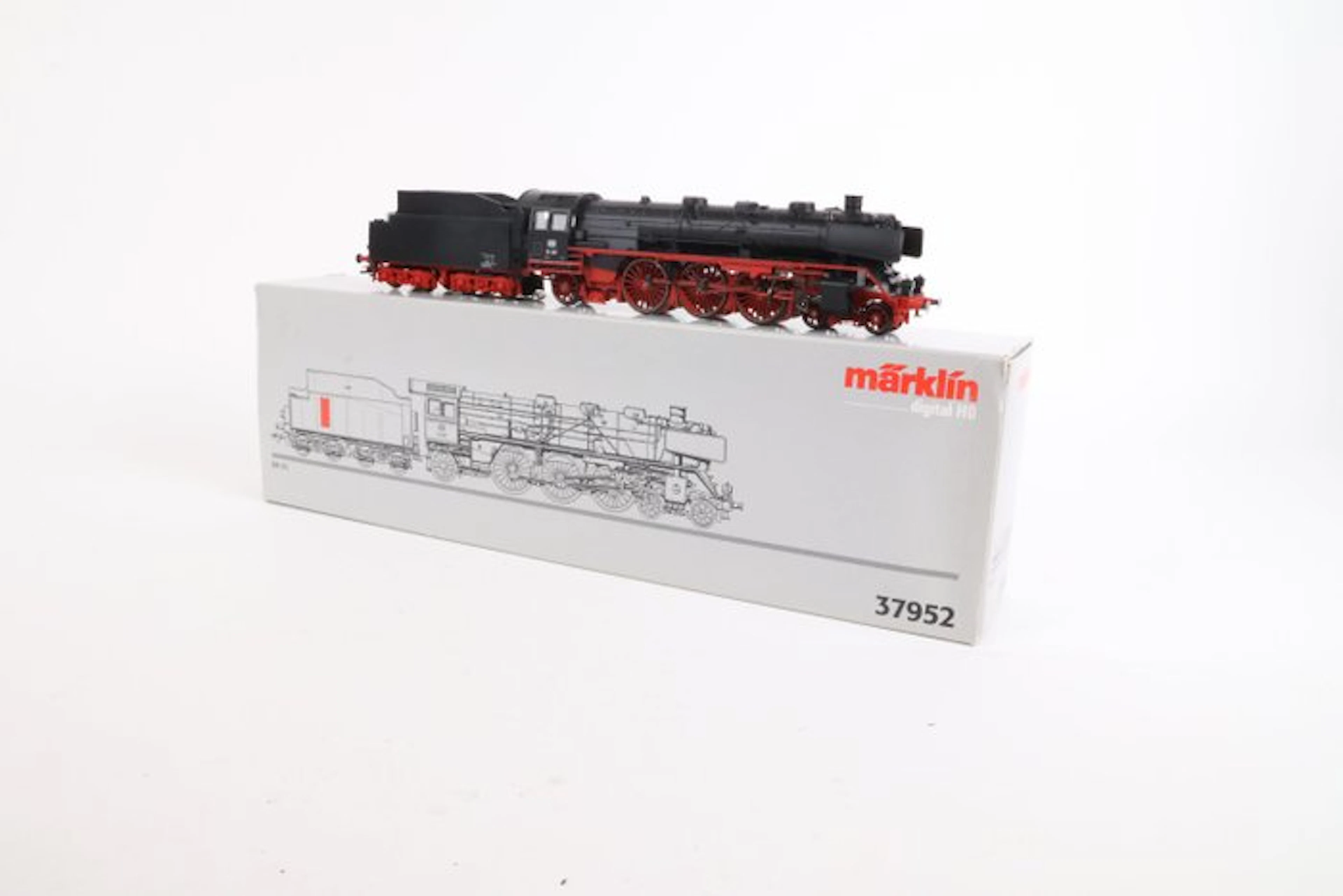 Märklin H0 - 37952 - Steam locomotive with tender (1)...