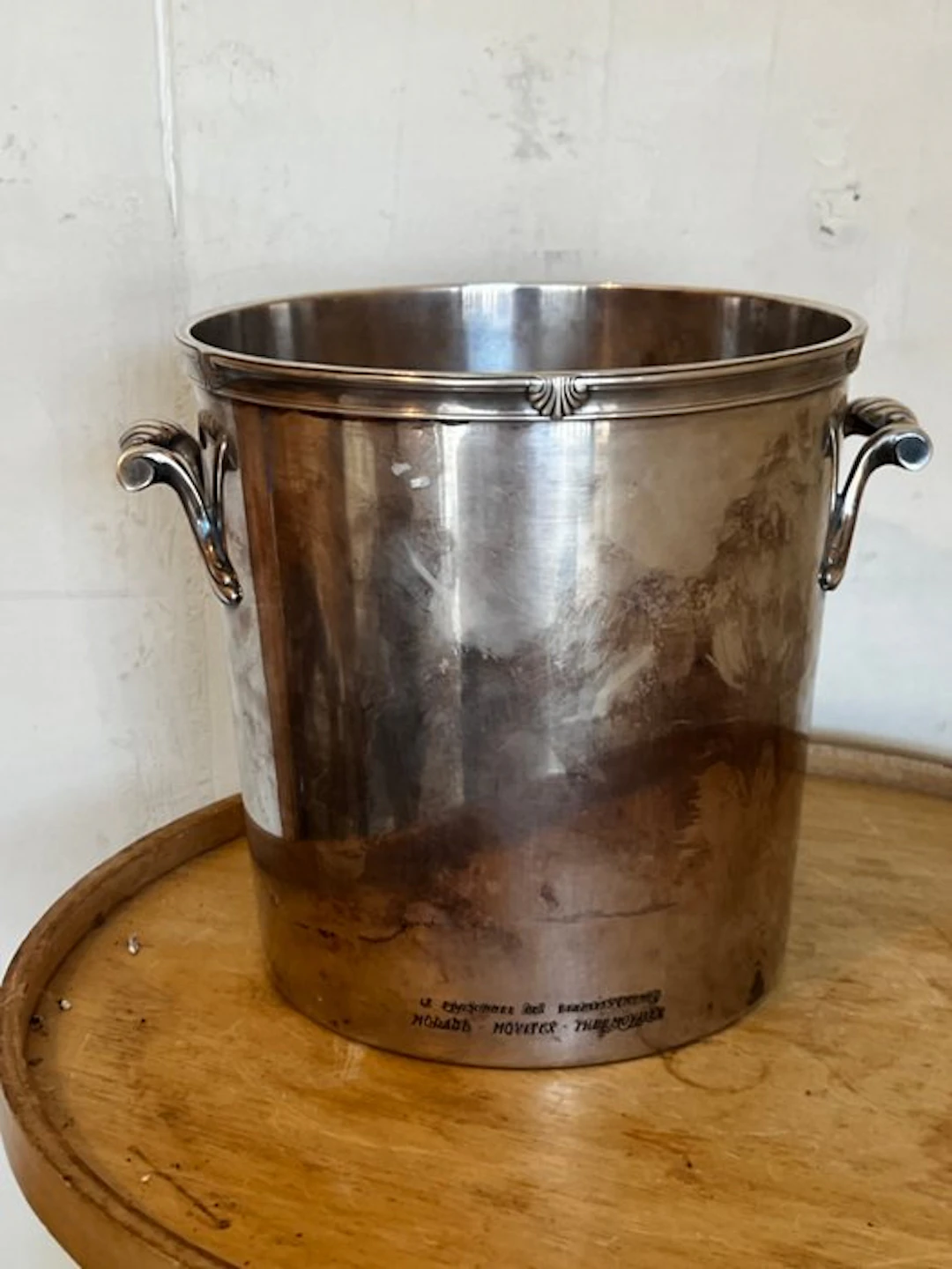 Champagne cooler - Silverplated