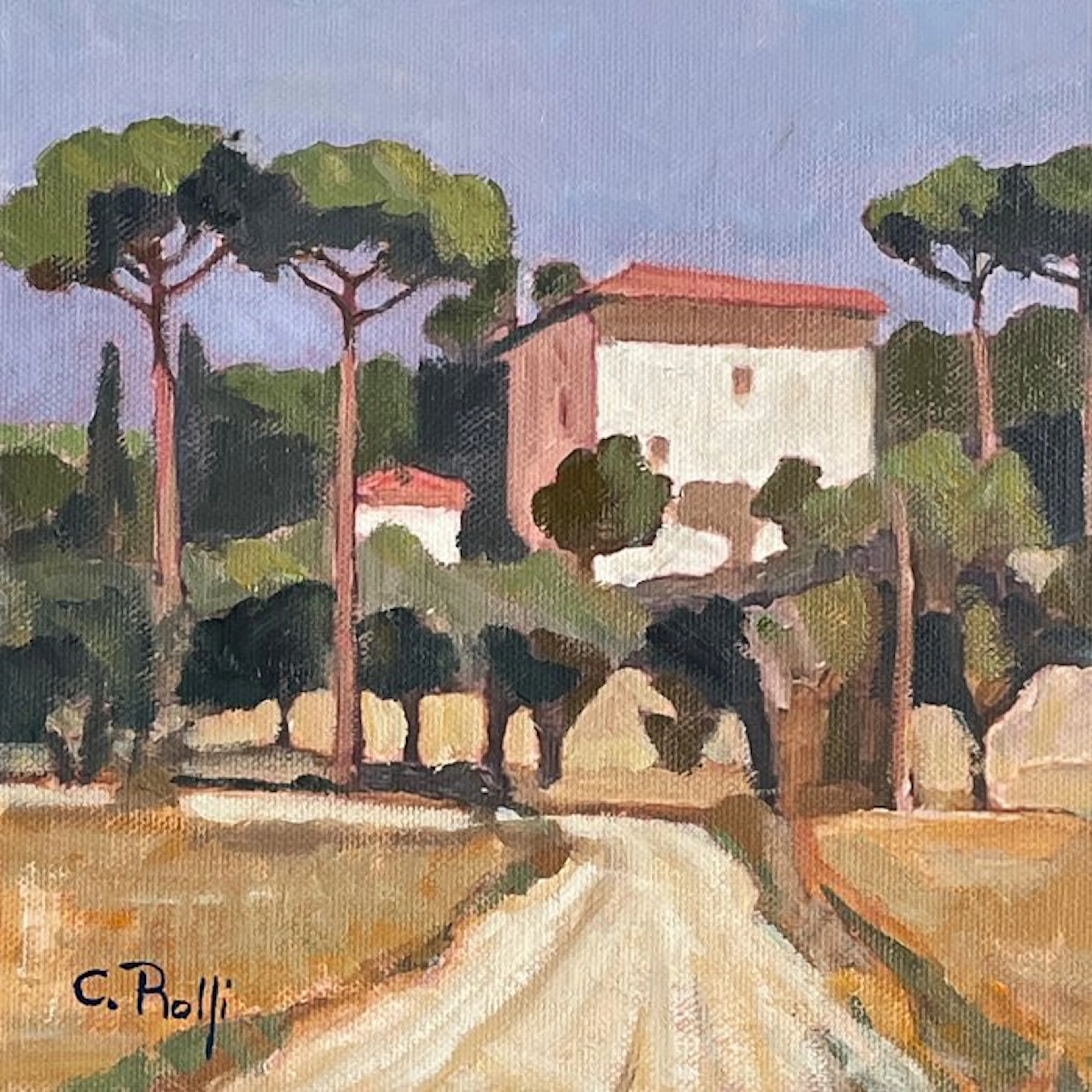 Claudio Rolfi (1960) - Una casa tra i pini