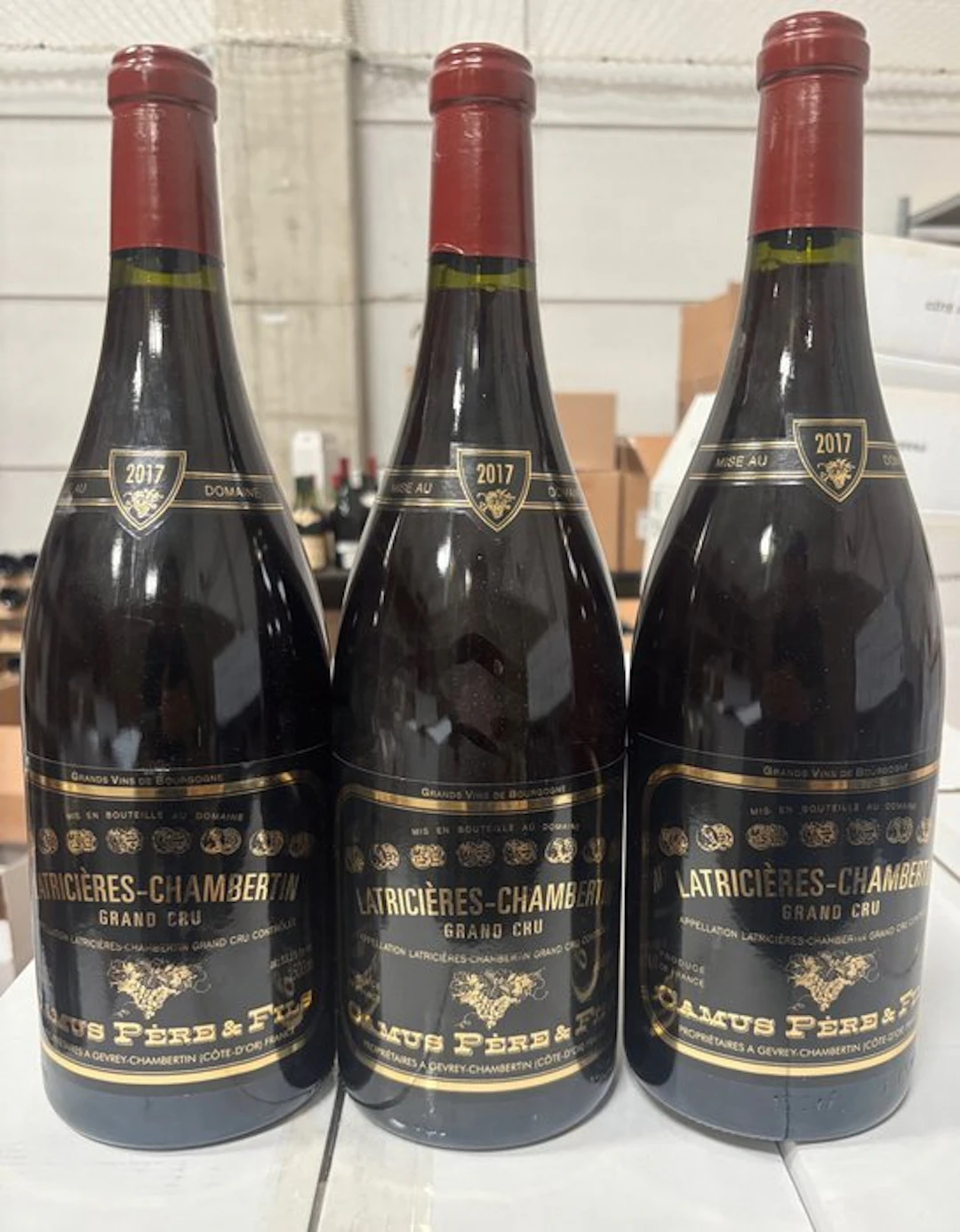 2017 Domaine Camus - Latricières-Chambertin Grand Cru - 3 Magnums (1.5L)