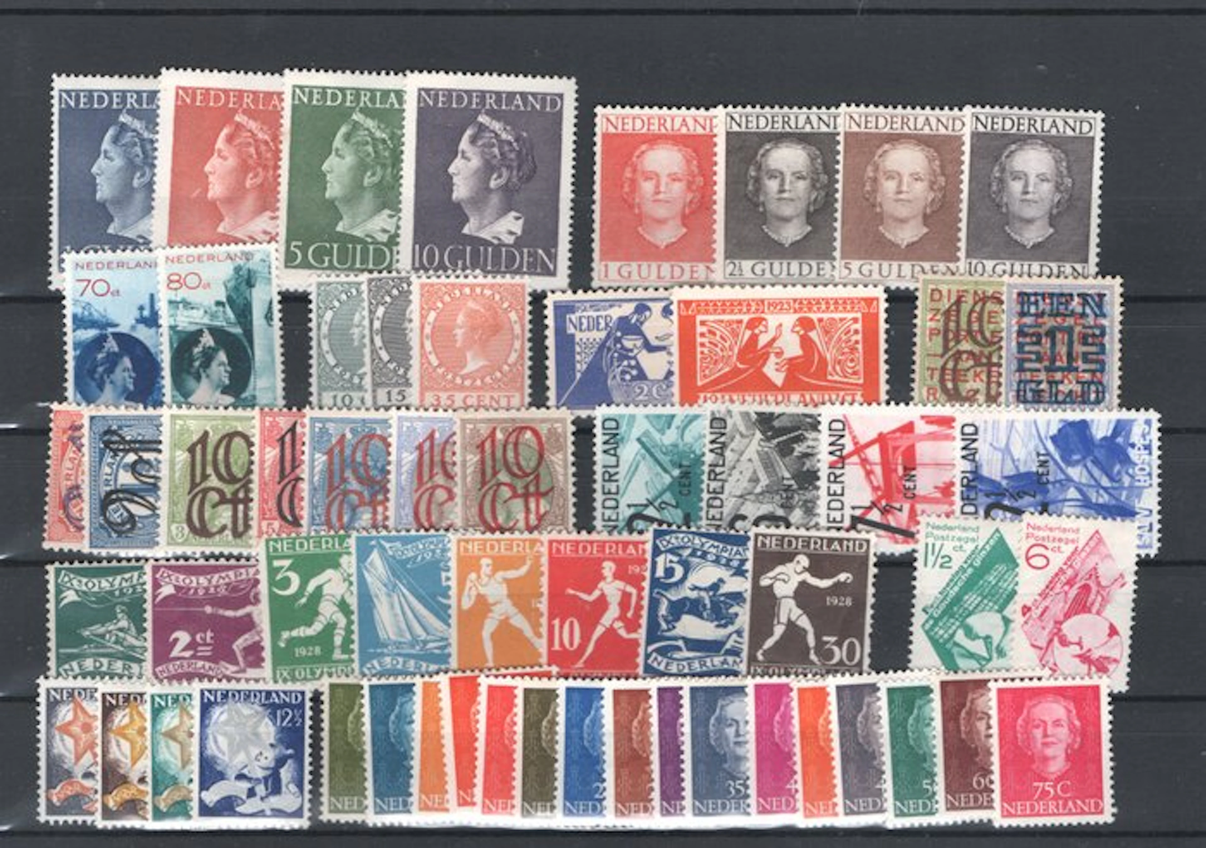 Netherlands 1923/1949 - Only better, unused series.