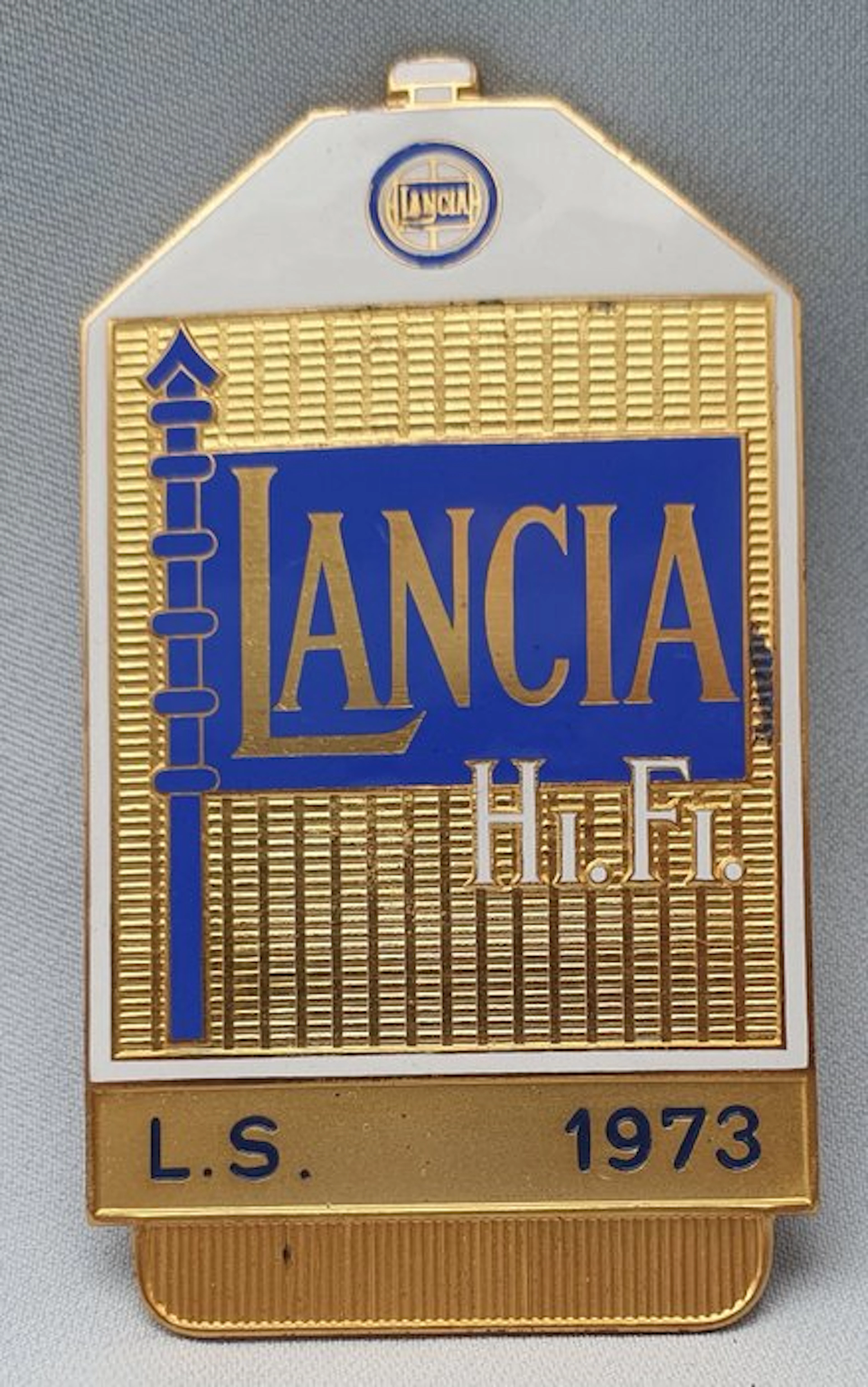 Badge - Grille Badge - Lancia Hi.Fi. - Italy - 20th - mid (WW II)