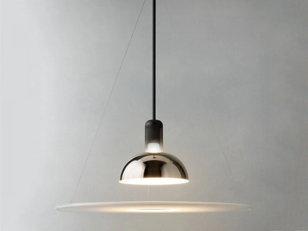 Flos - Achille Castiglioni - Lamp - FRISBI - metal, PMMA