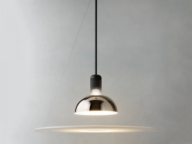 Flos - Achille Castiglioni - Lamp - FRISBI - metal, PMMA