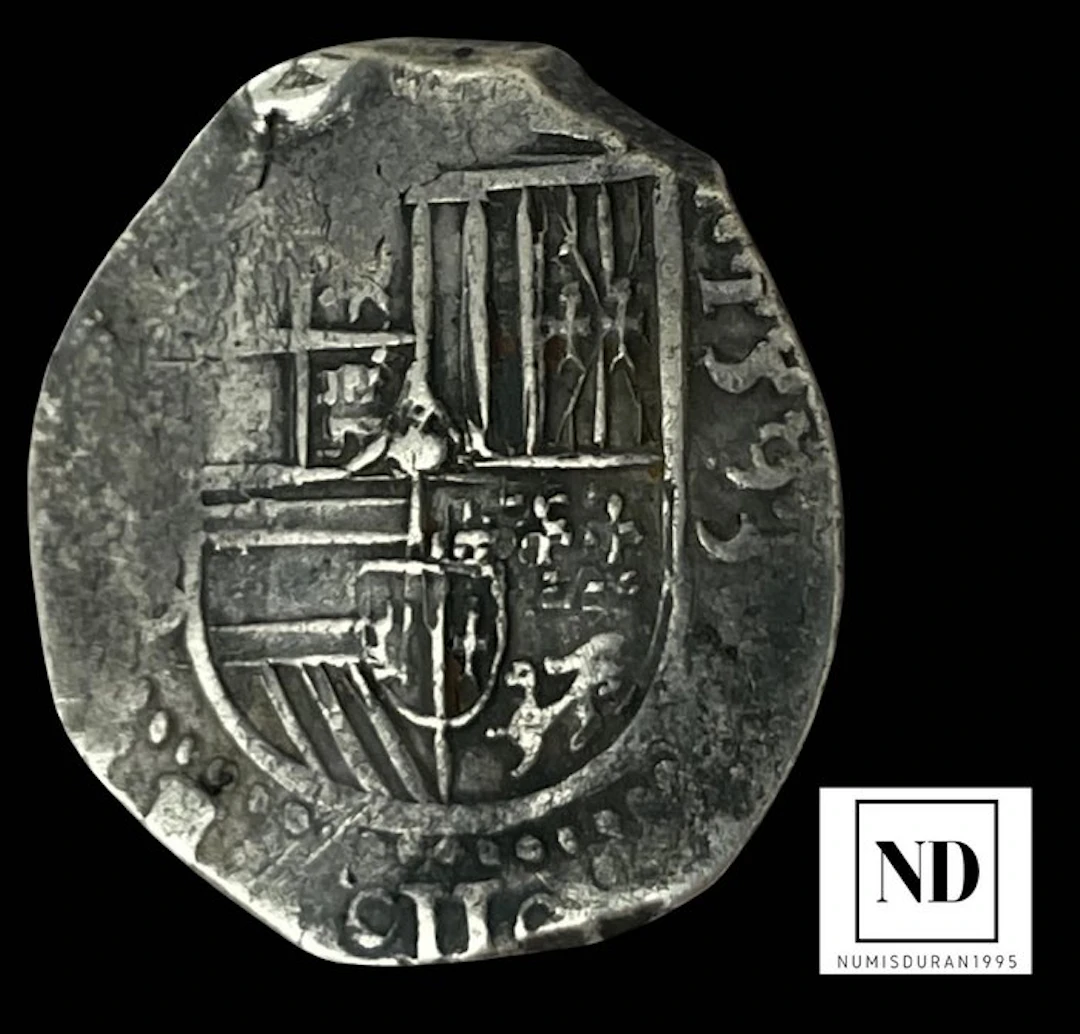 Kingdom of Spain. Felipe II. 2 Reales 1593 - Sevilla
