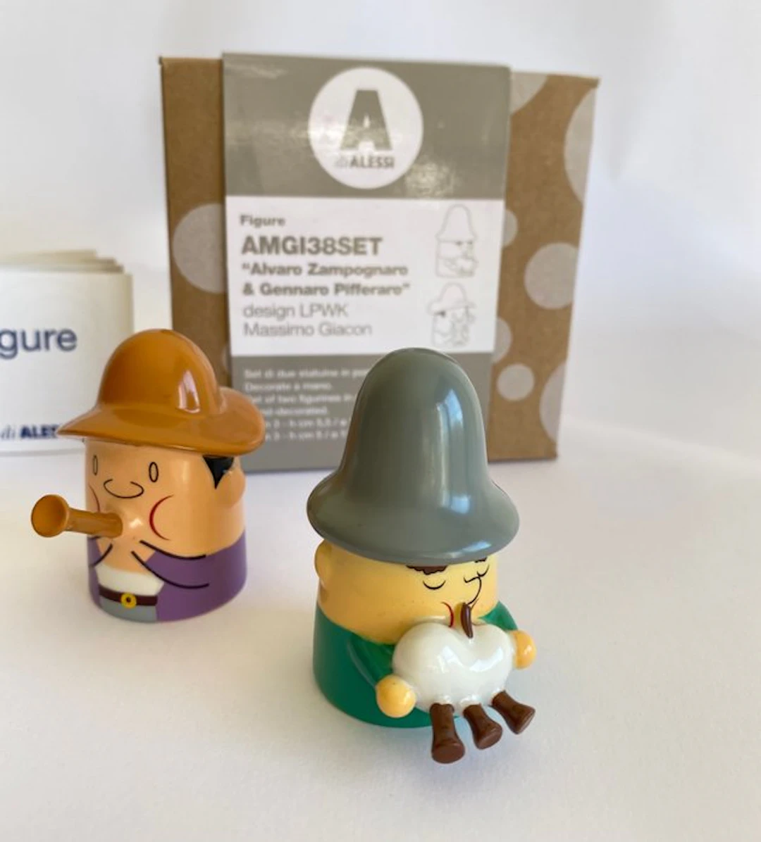 Alessi - Massimo Giacon - Figurita - AMGI38SET "Alvaro...