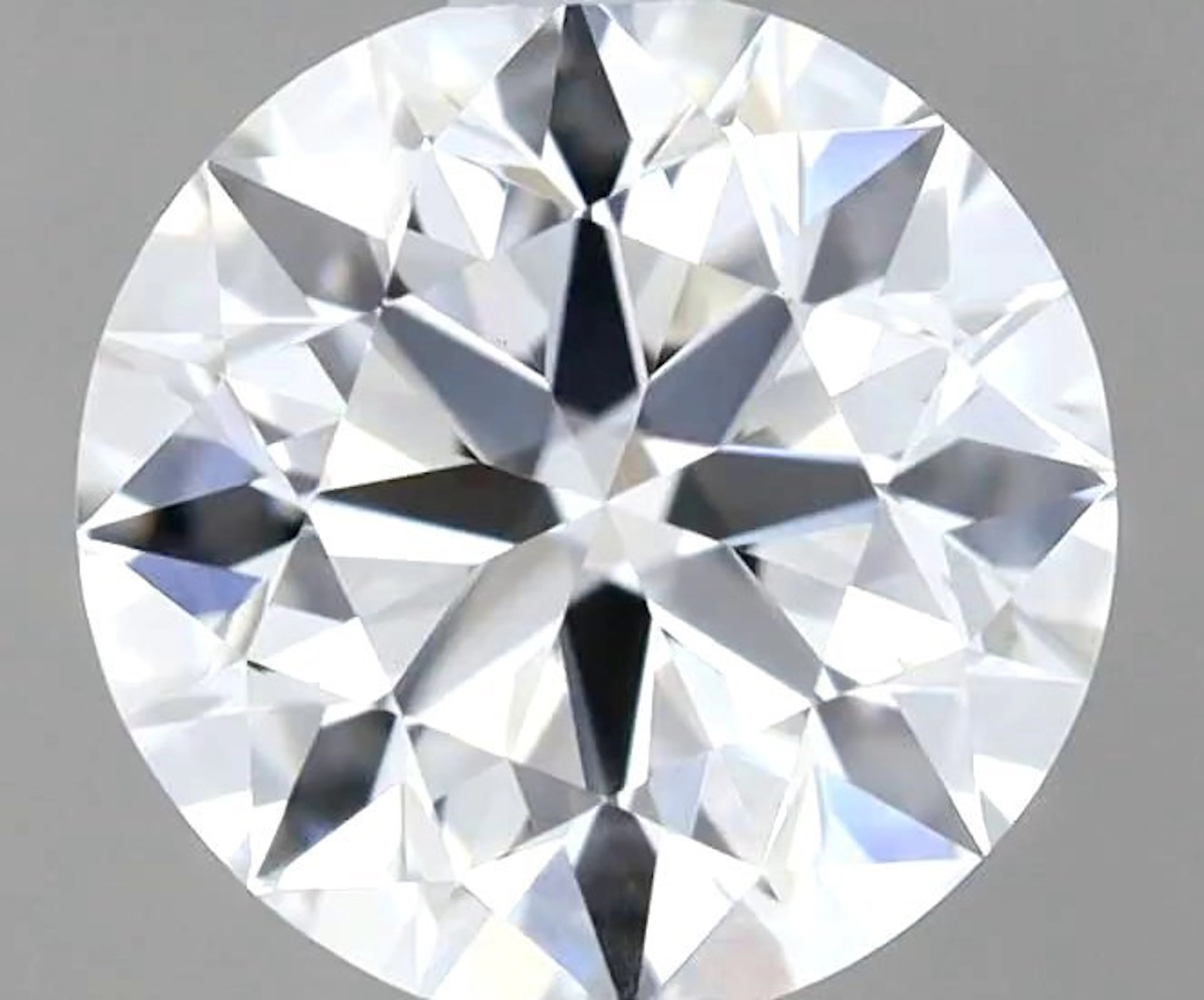 1 pcs Diamond (Natural) - 0.70 ct - Round - F - VVS2...