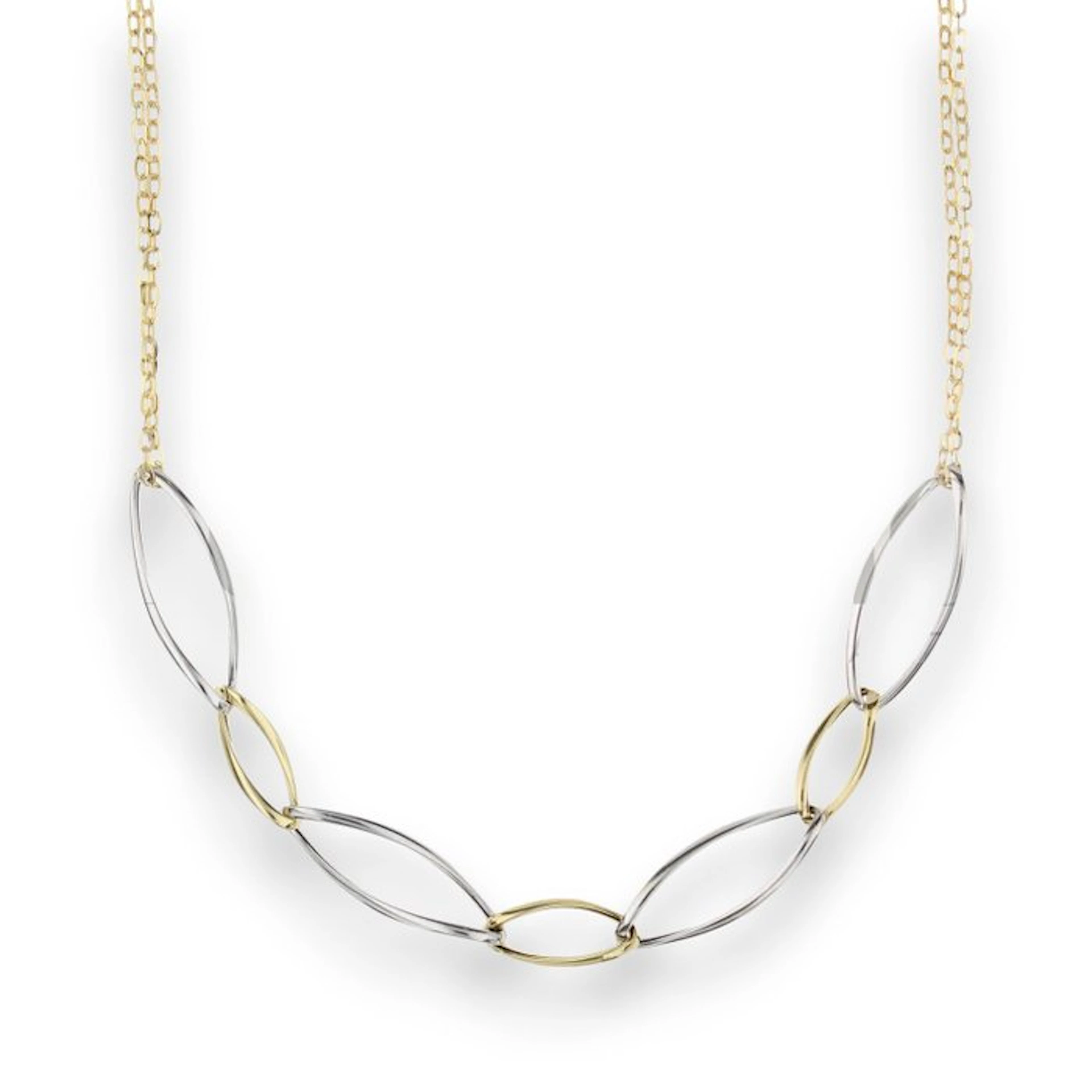 Necklace - 18 kt. Yellow gold, White gold - Choker necklace 3 g