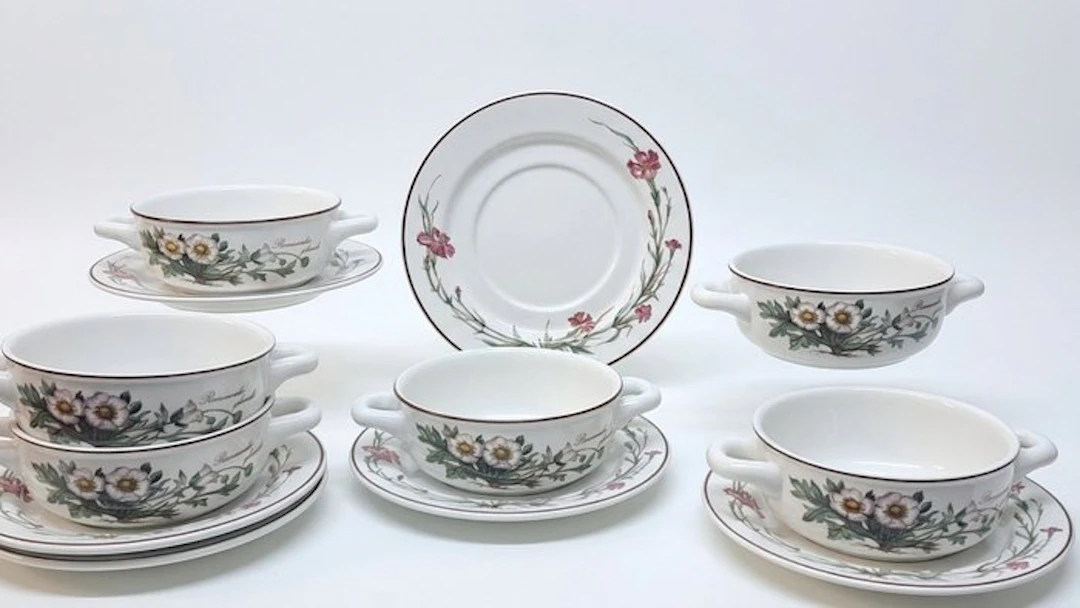Villeroy & Boch - Dinner set for 6 (12) - Botanica...