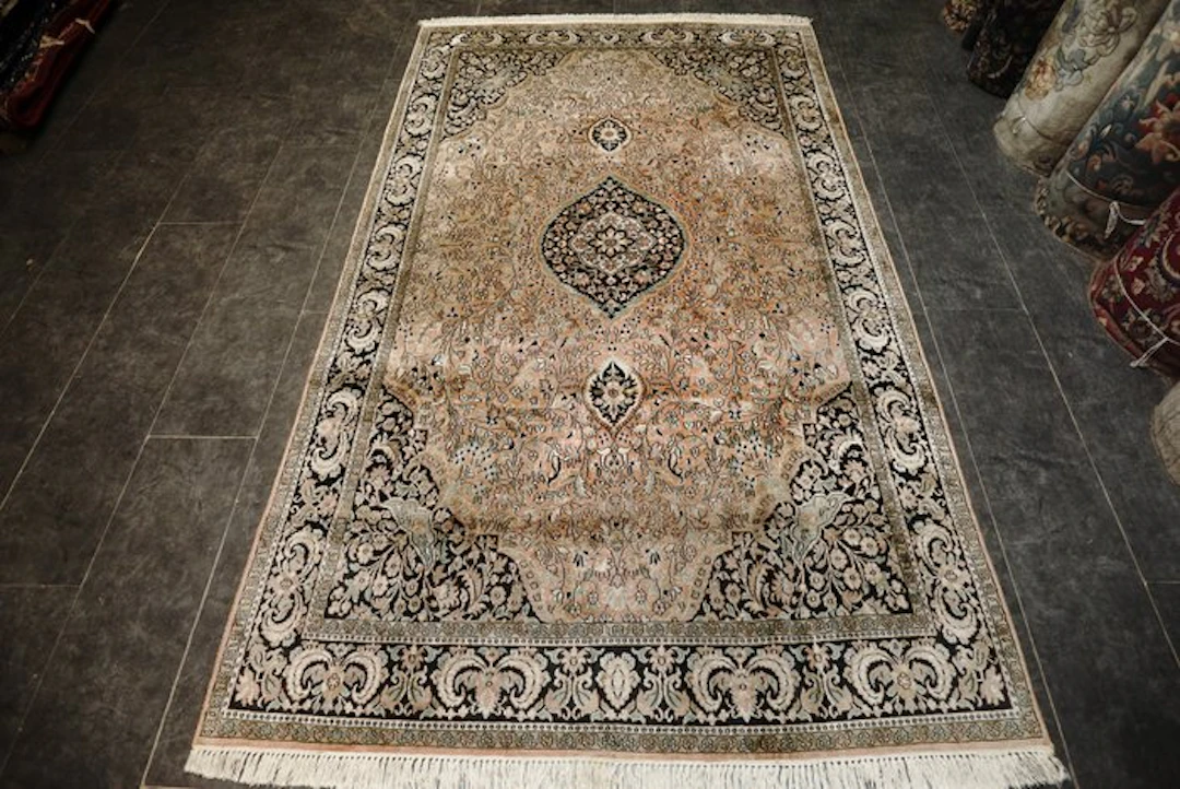 Cashmere Silk - Carpet - 297 cm - 184 cm - silk carpet