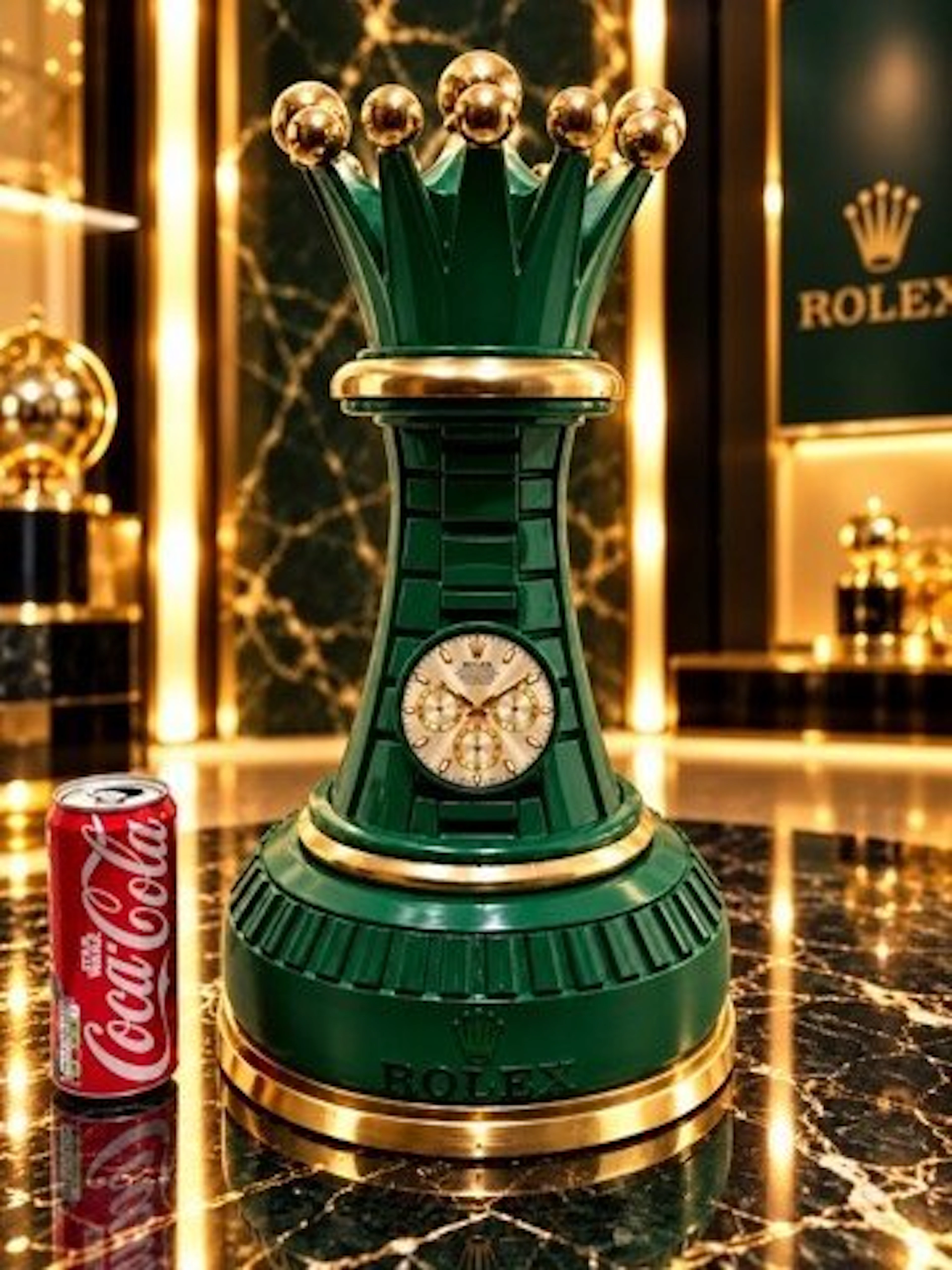 Art Stray-Nos - THE KING OF TIME – ROLEX INSPIRED XXL