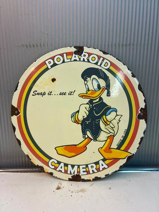 Polaroid Polaroid Camera – Donald Duck – Rond Emaille...